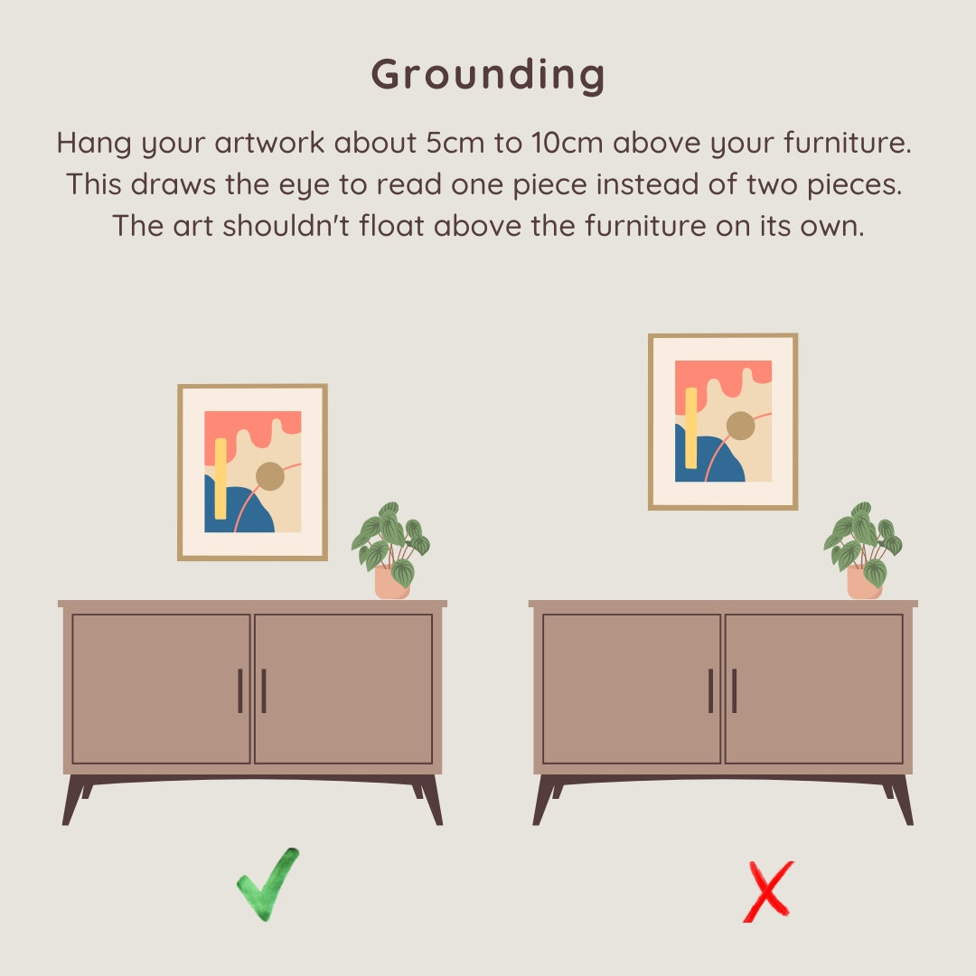 The Four Basic Rules to Hanging Wall Art