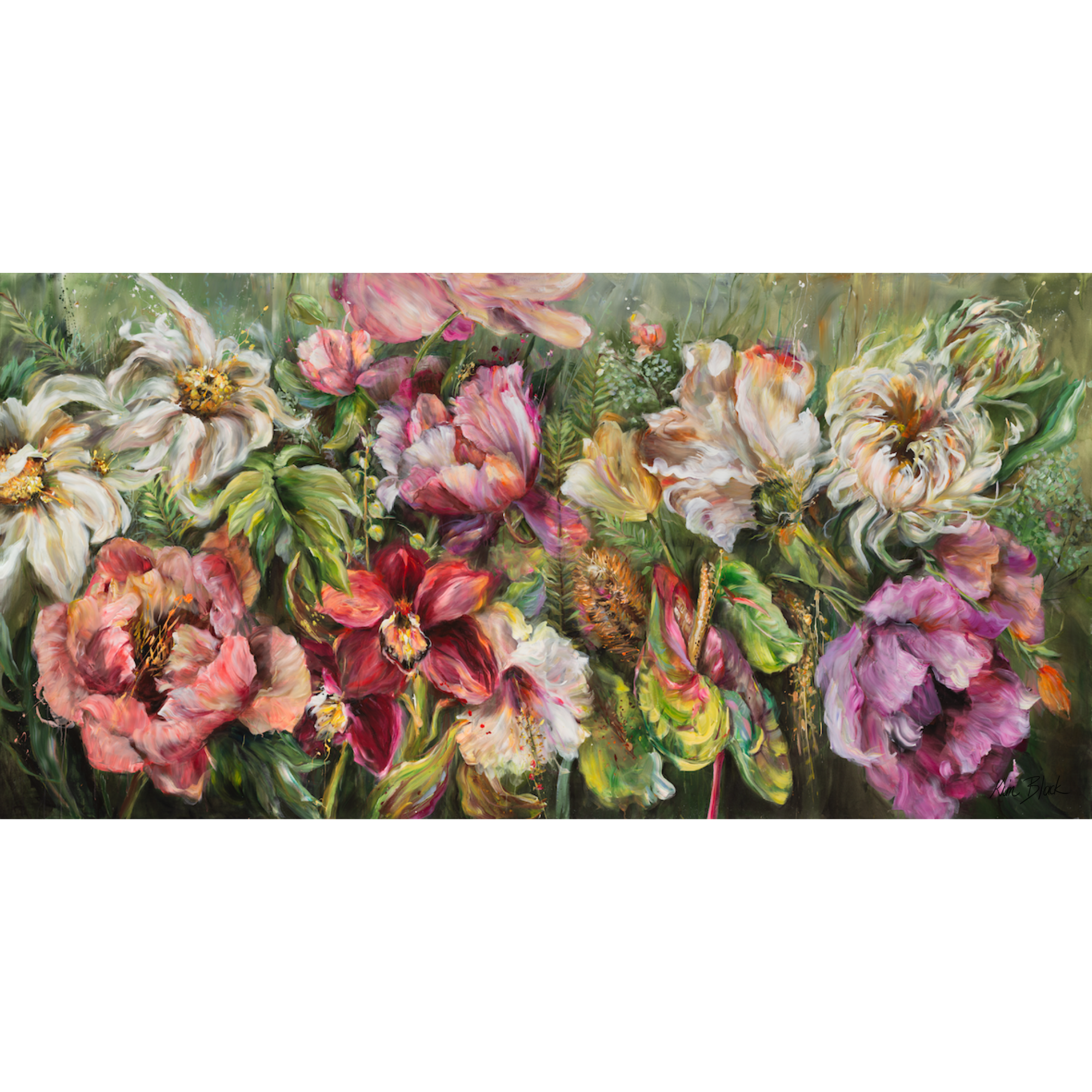 A Peace Of The Garden Print
