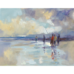Beach Fishing Print