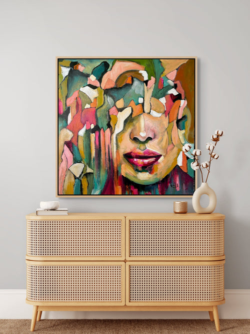Beauty Fragmented Print