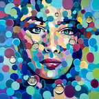 Beauty From Bubbles Print