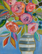 Bright Floral II Print