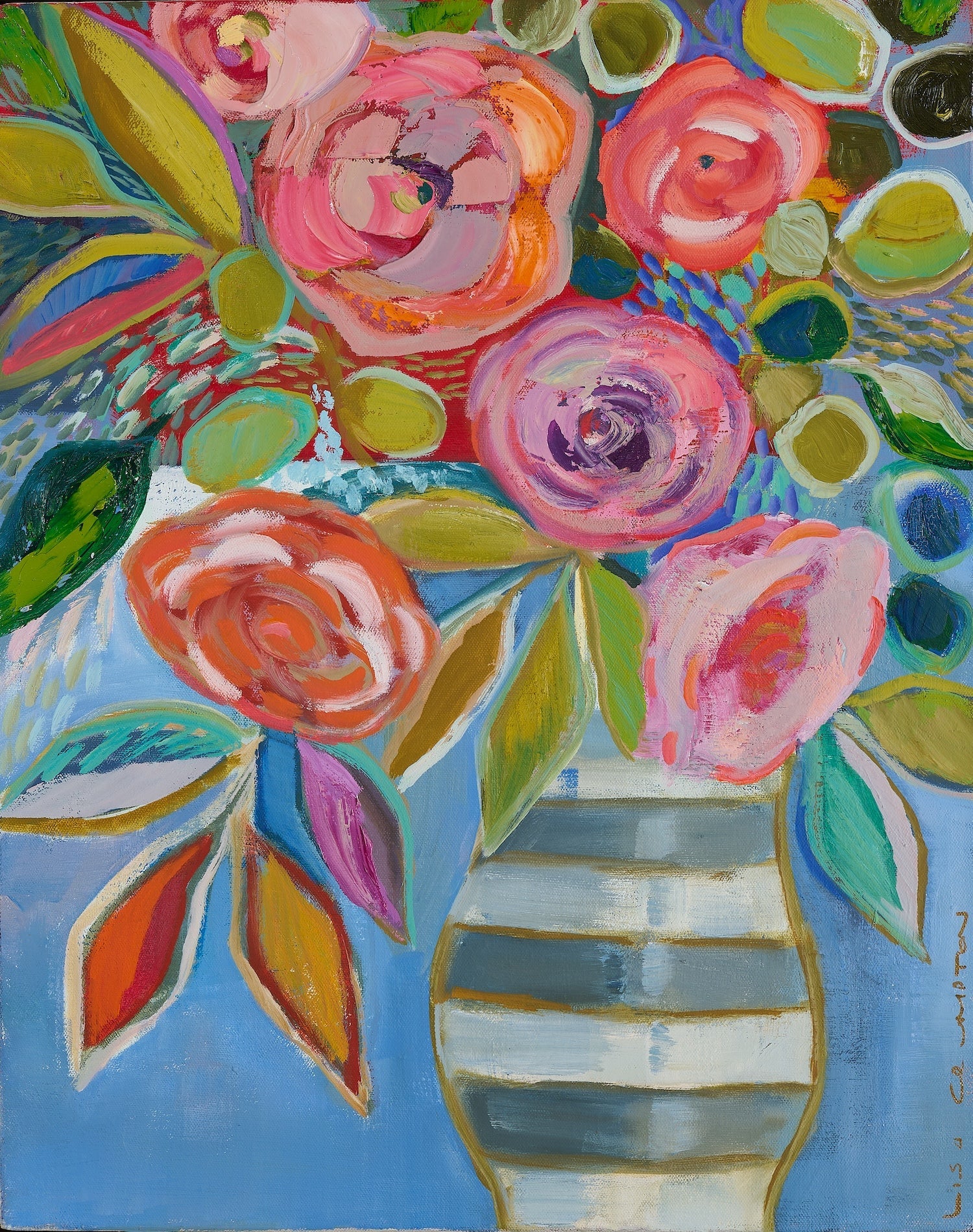 Bright Floral II Print