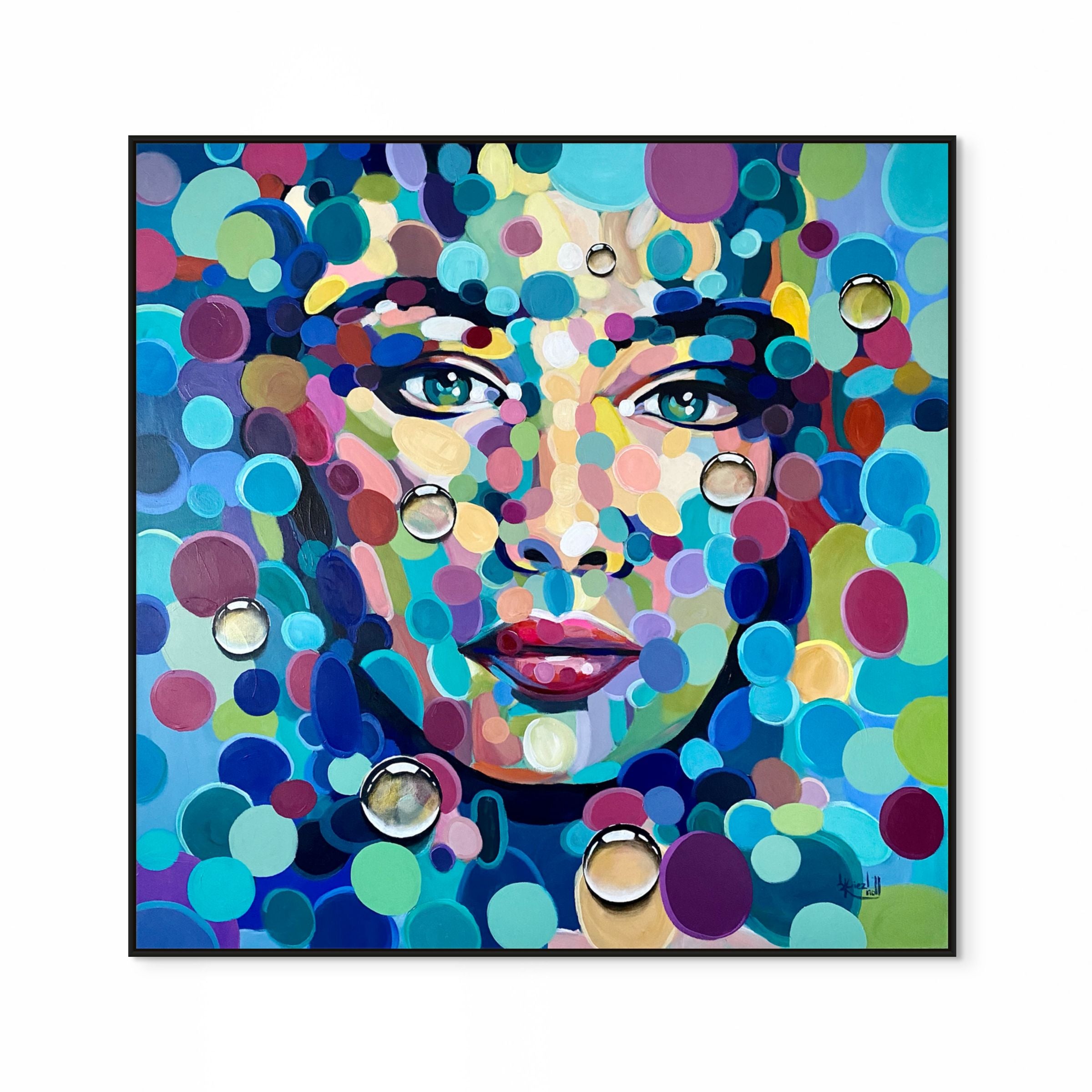 Beauty From Bubbles Print