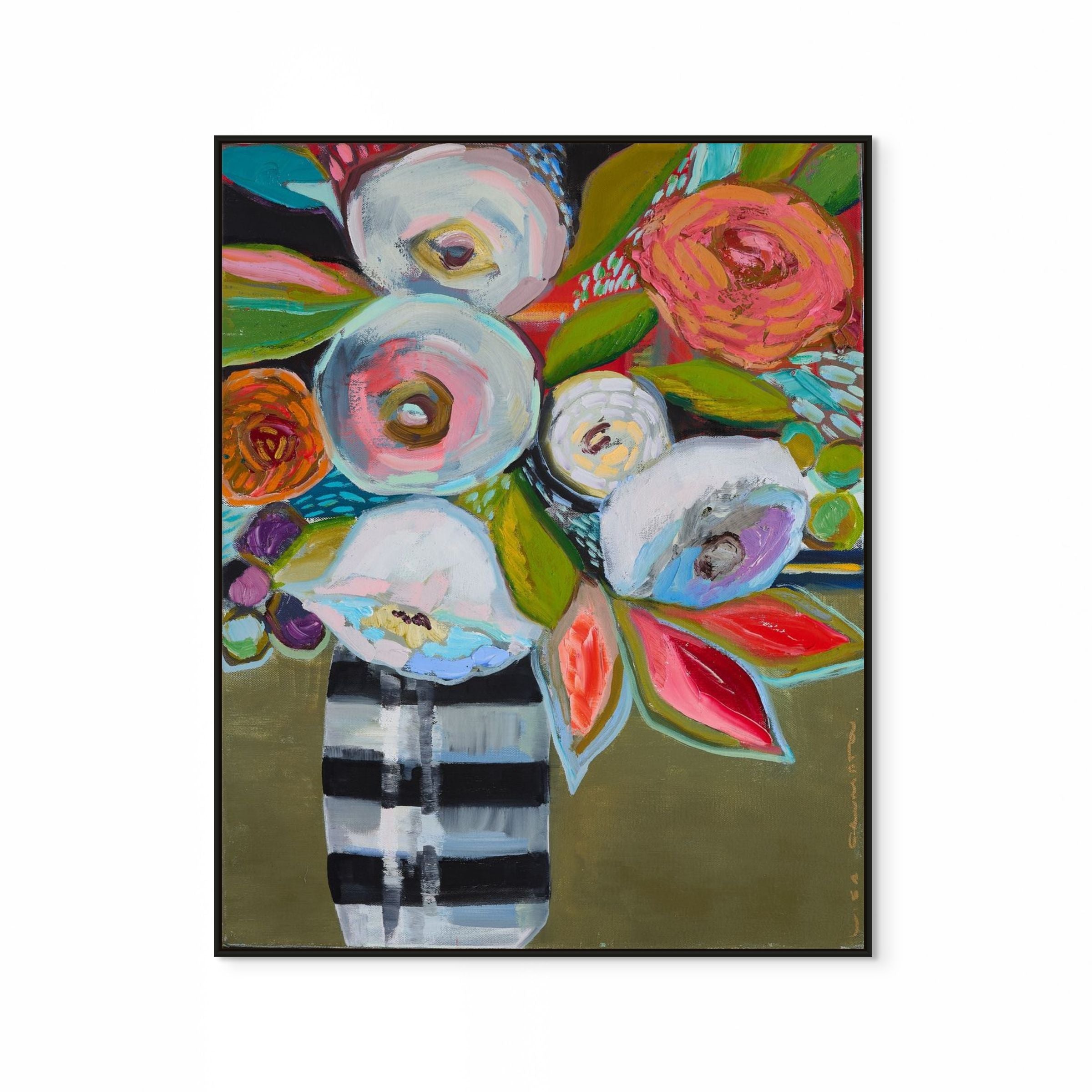 Bright Floral III Print