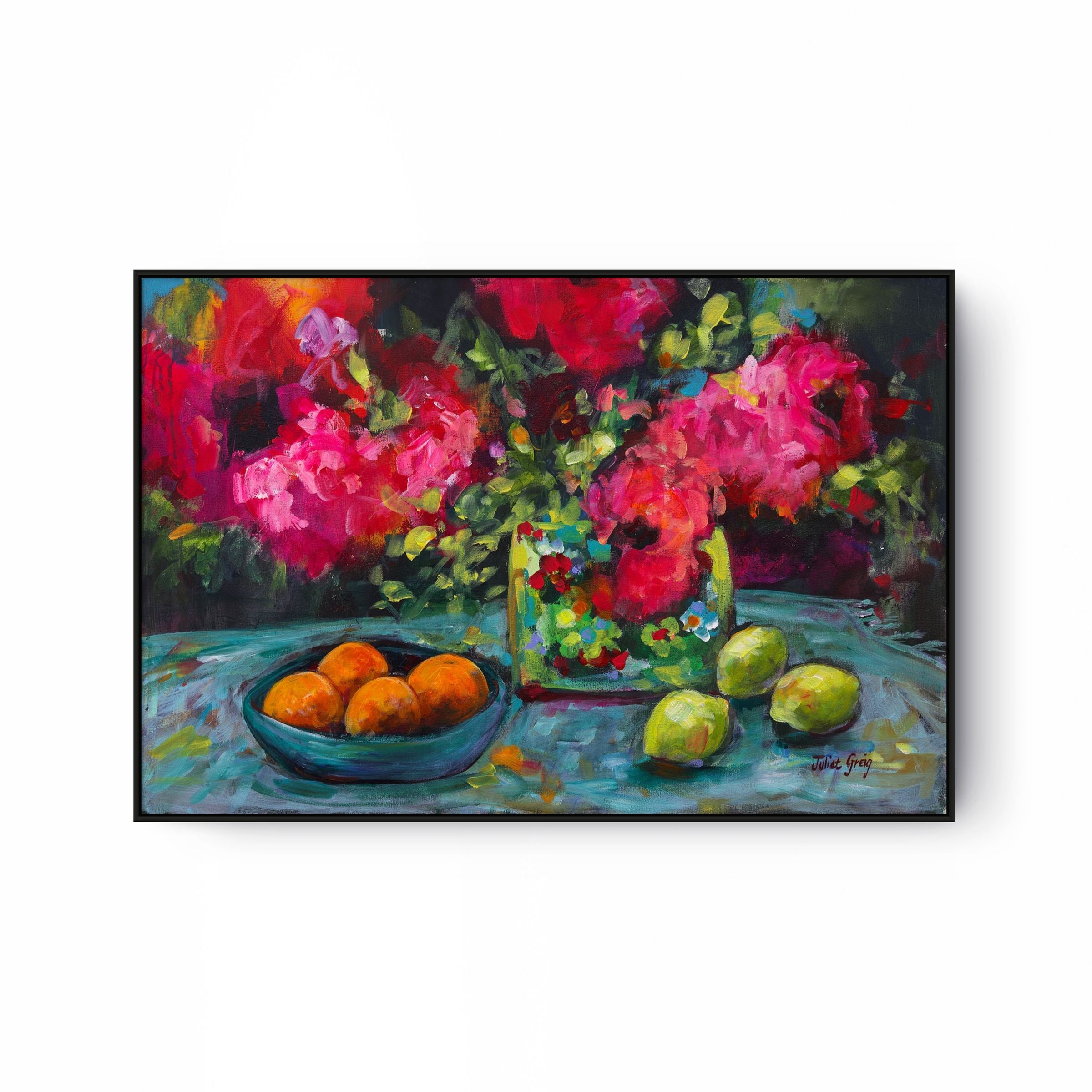 Fruit and Flowers Print