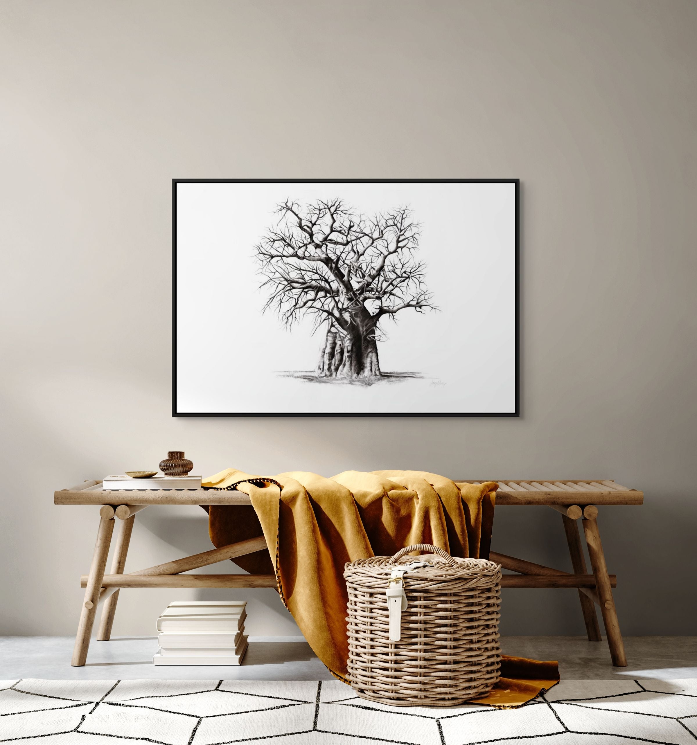 Baobab III Print