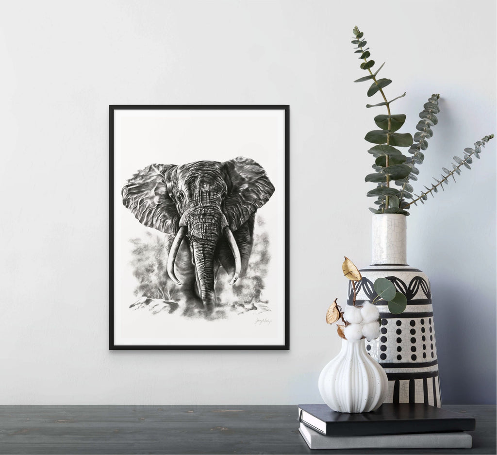 Ellie Dust Print