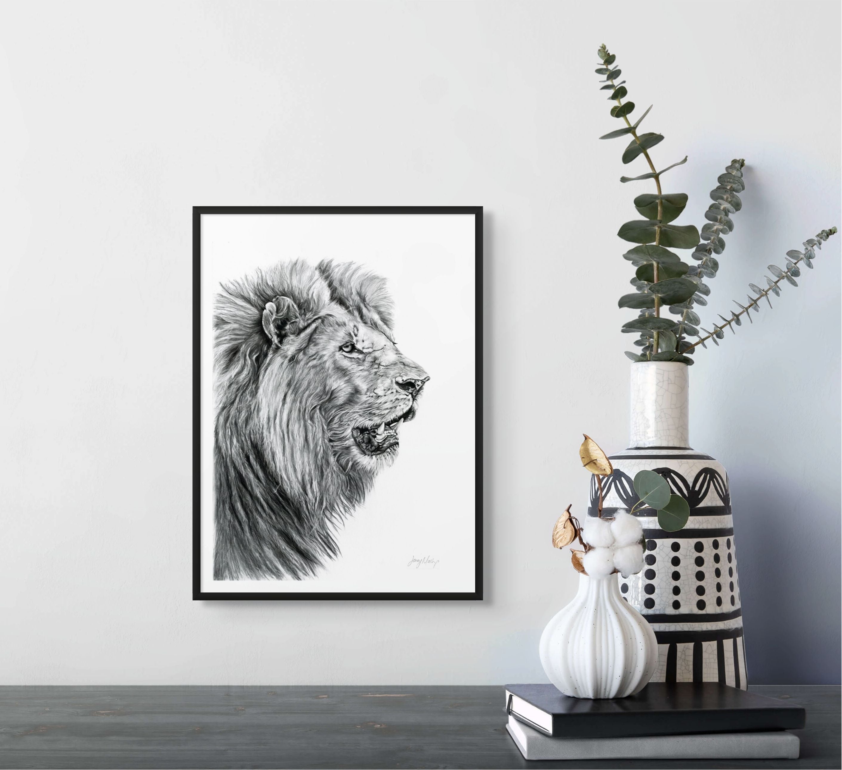 Lion Print