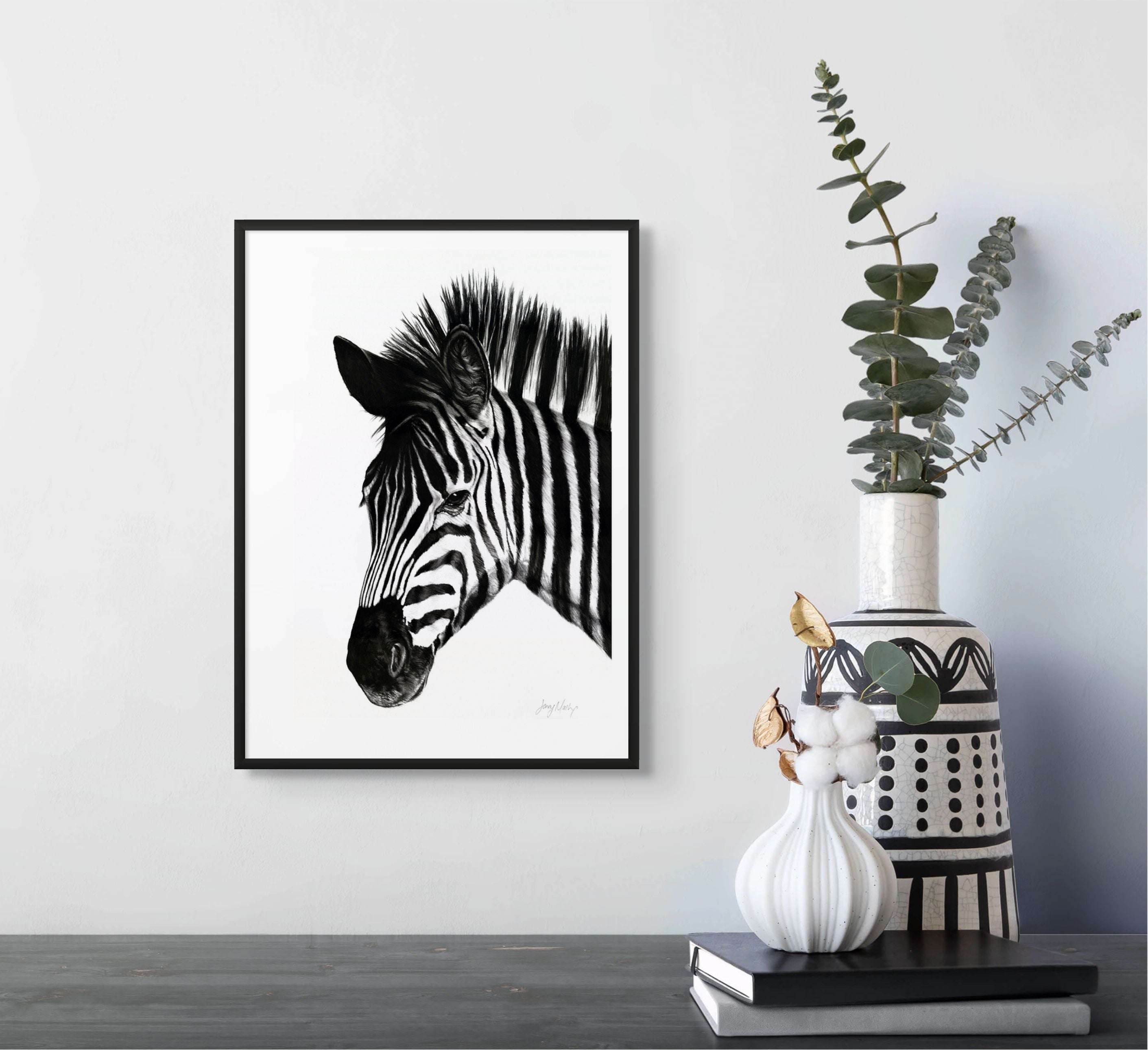Zebra I Print