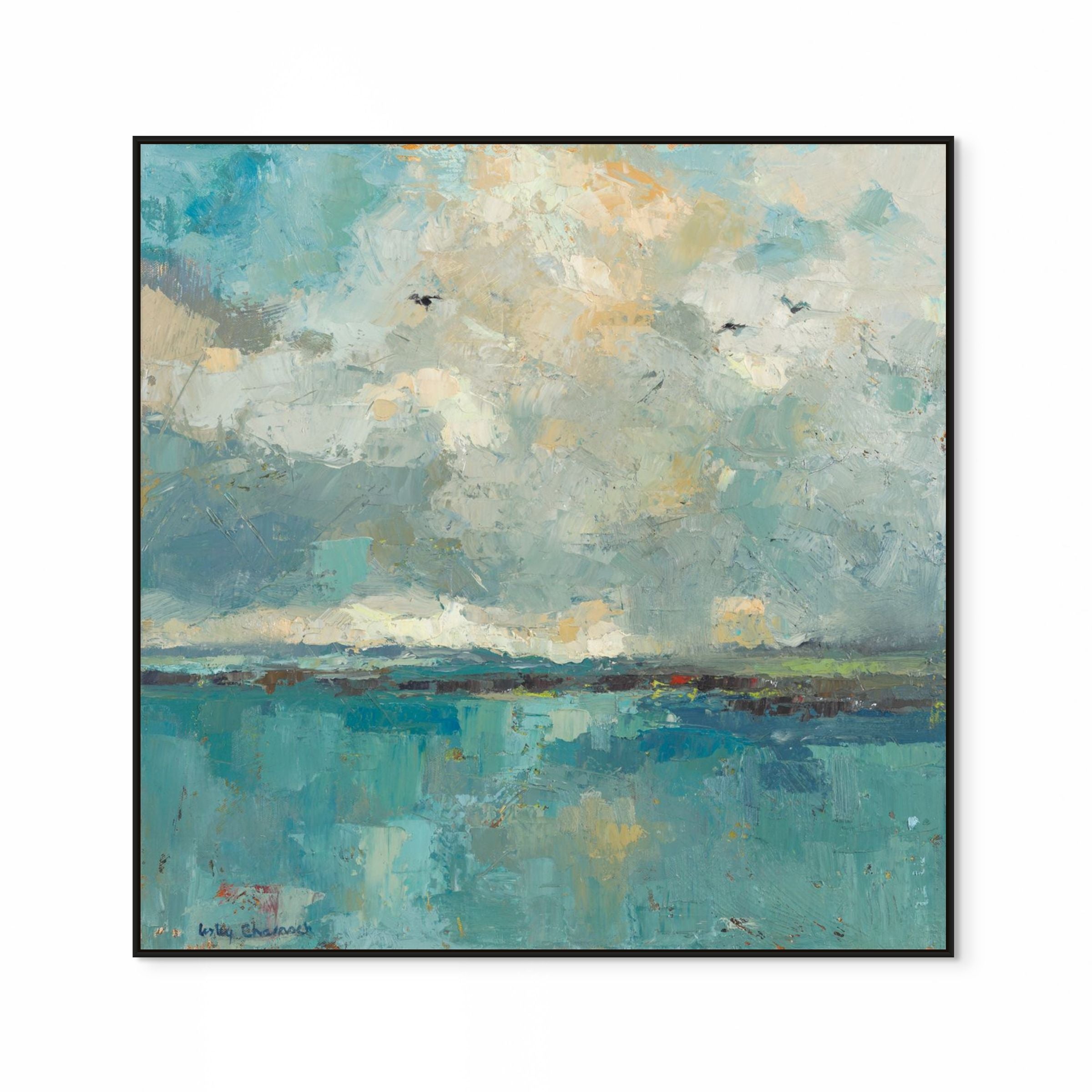 Red Beach House Print