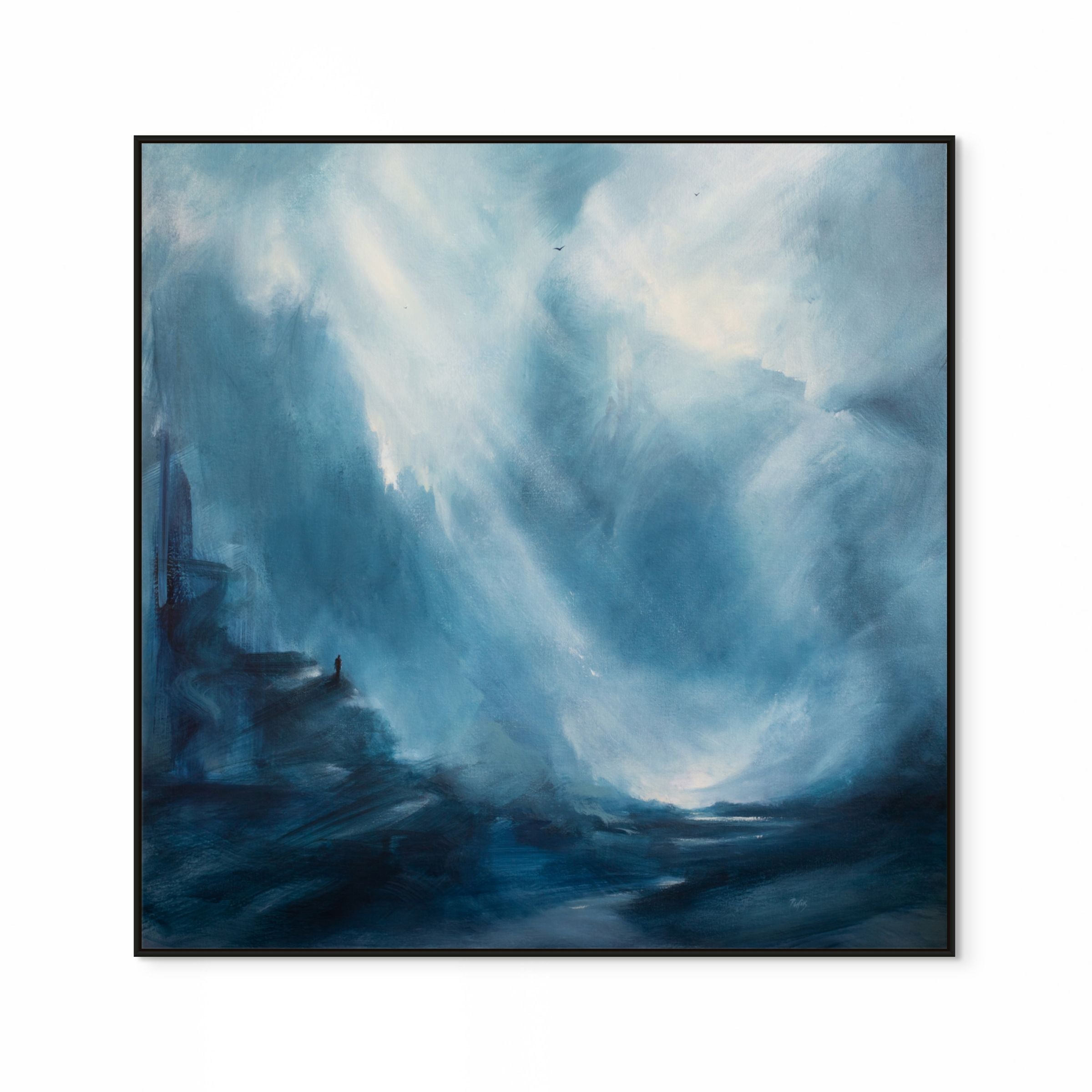 The Man In The Mountain Print