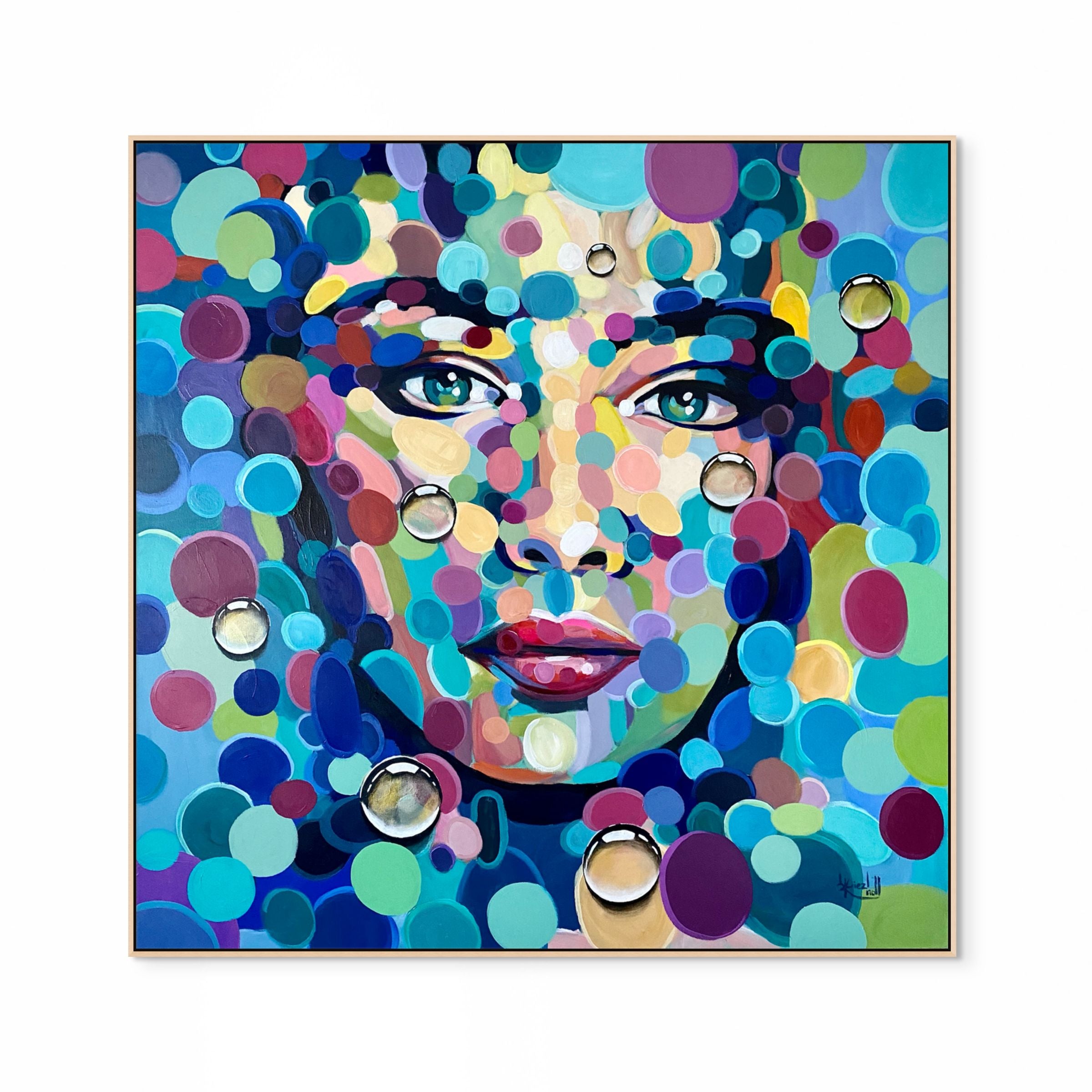 Beauty From Bubbles Print