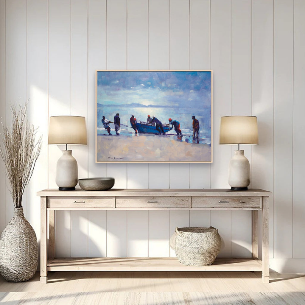 Dawn Trek Fishing Print