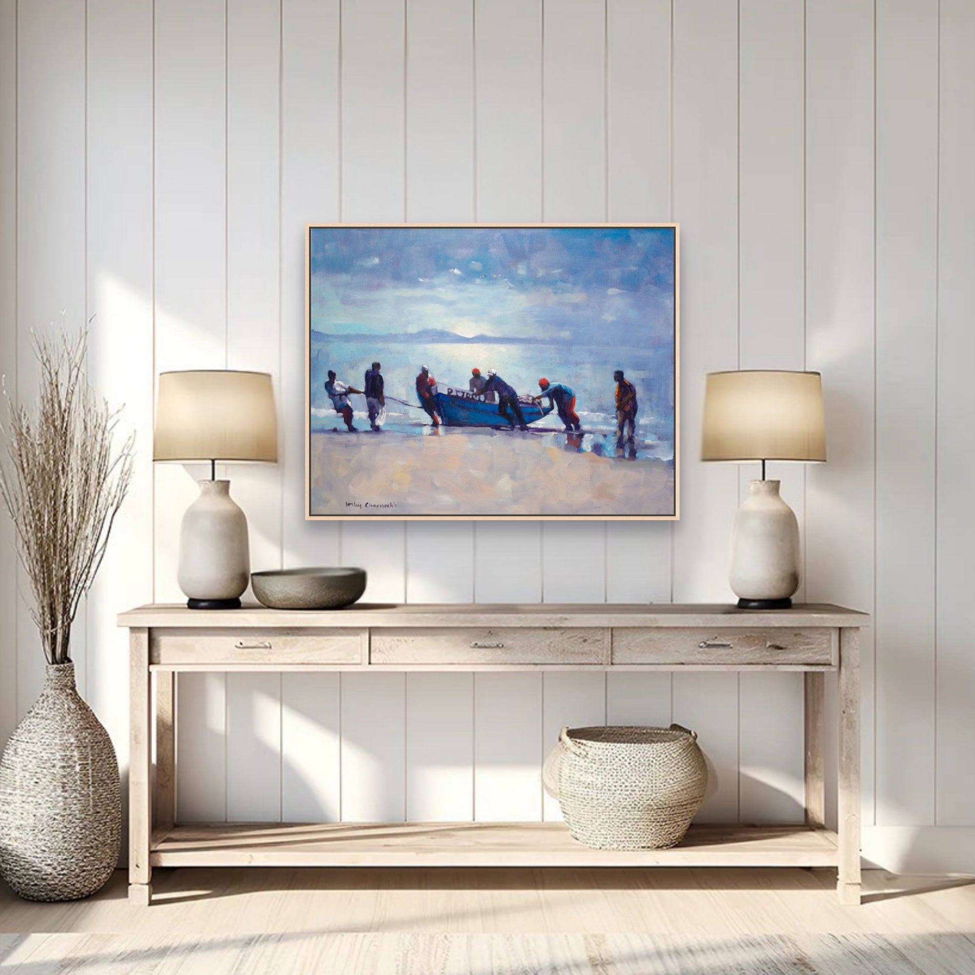 Dawn Trek Fishing Print