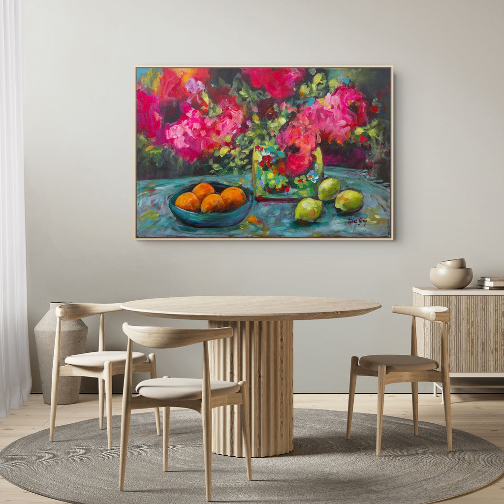 Fruit and Flowers Print