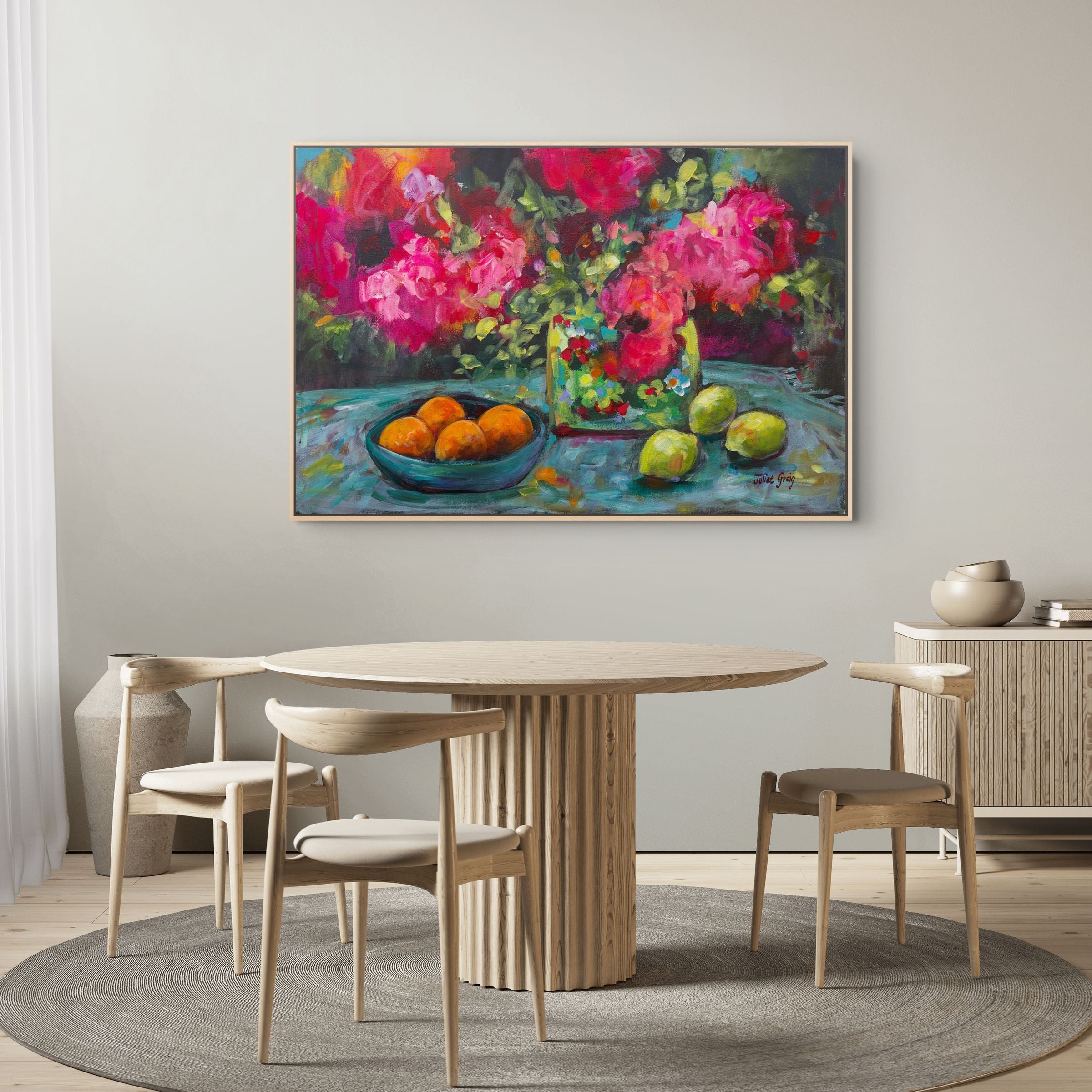 Fruit and Flowers Print