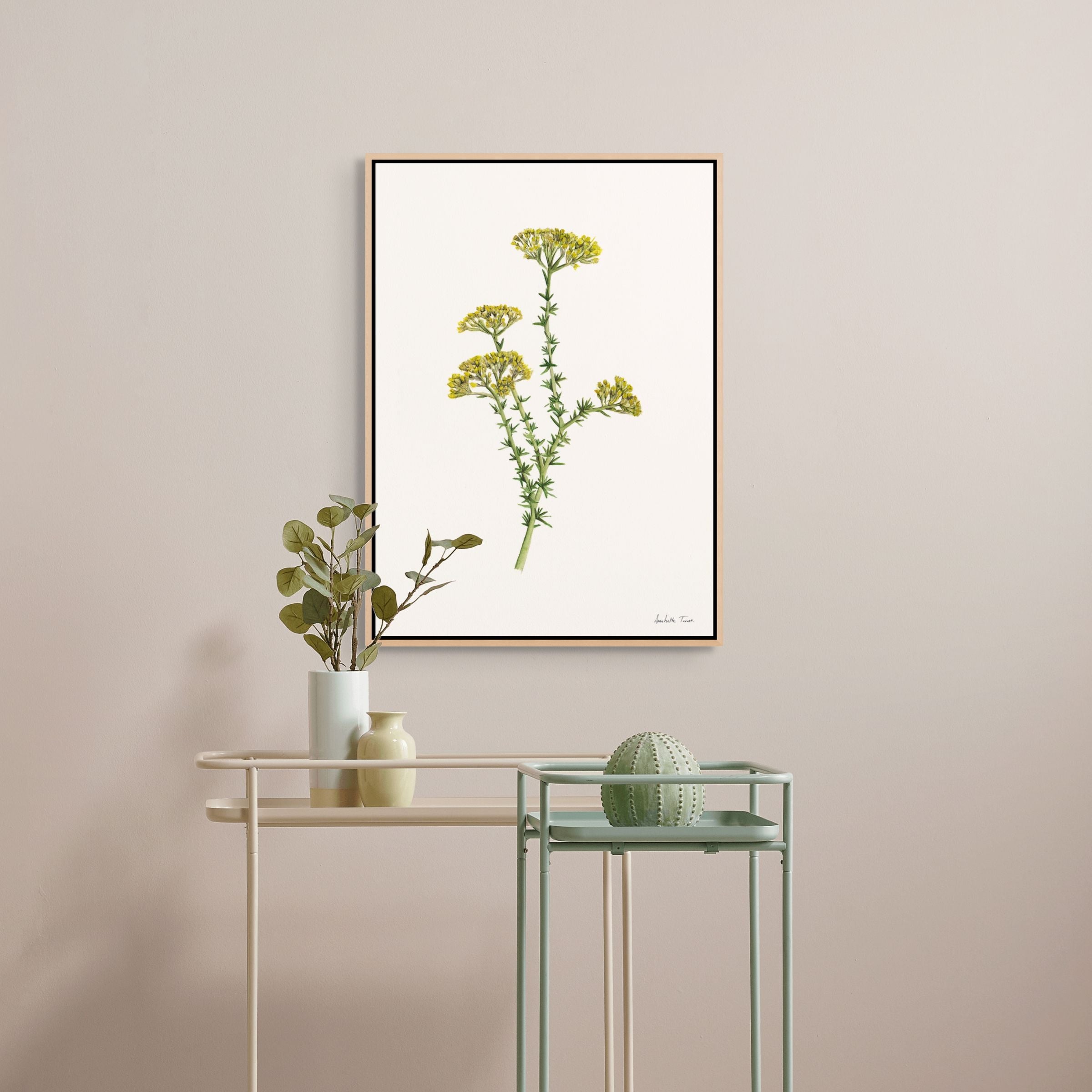 Golden Metalasia Print