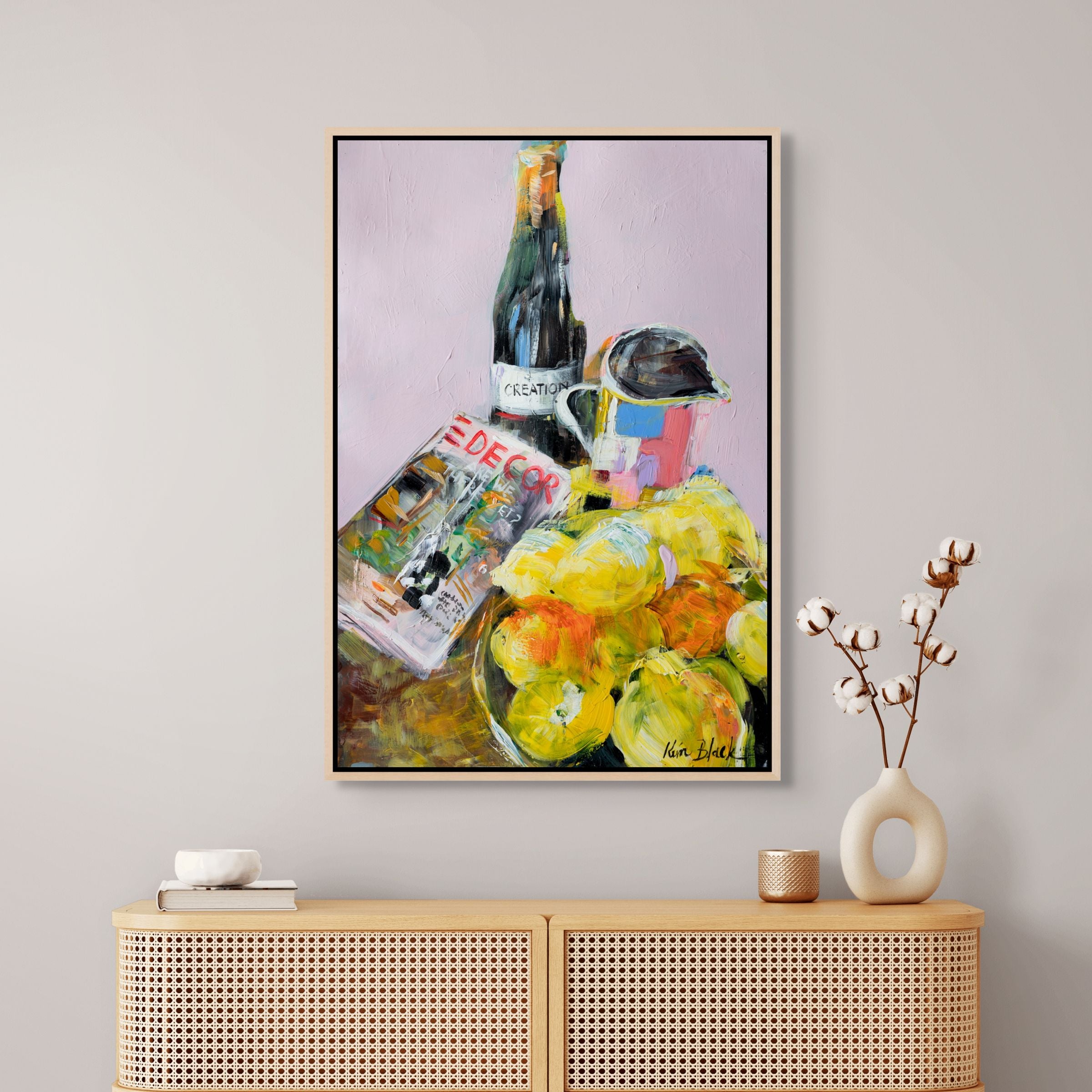 Luxury With Lemons Print