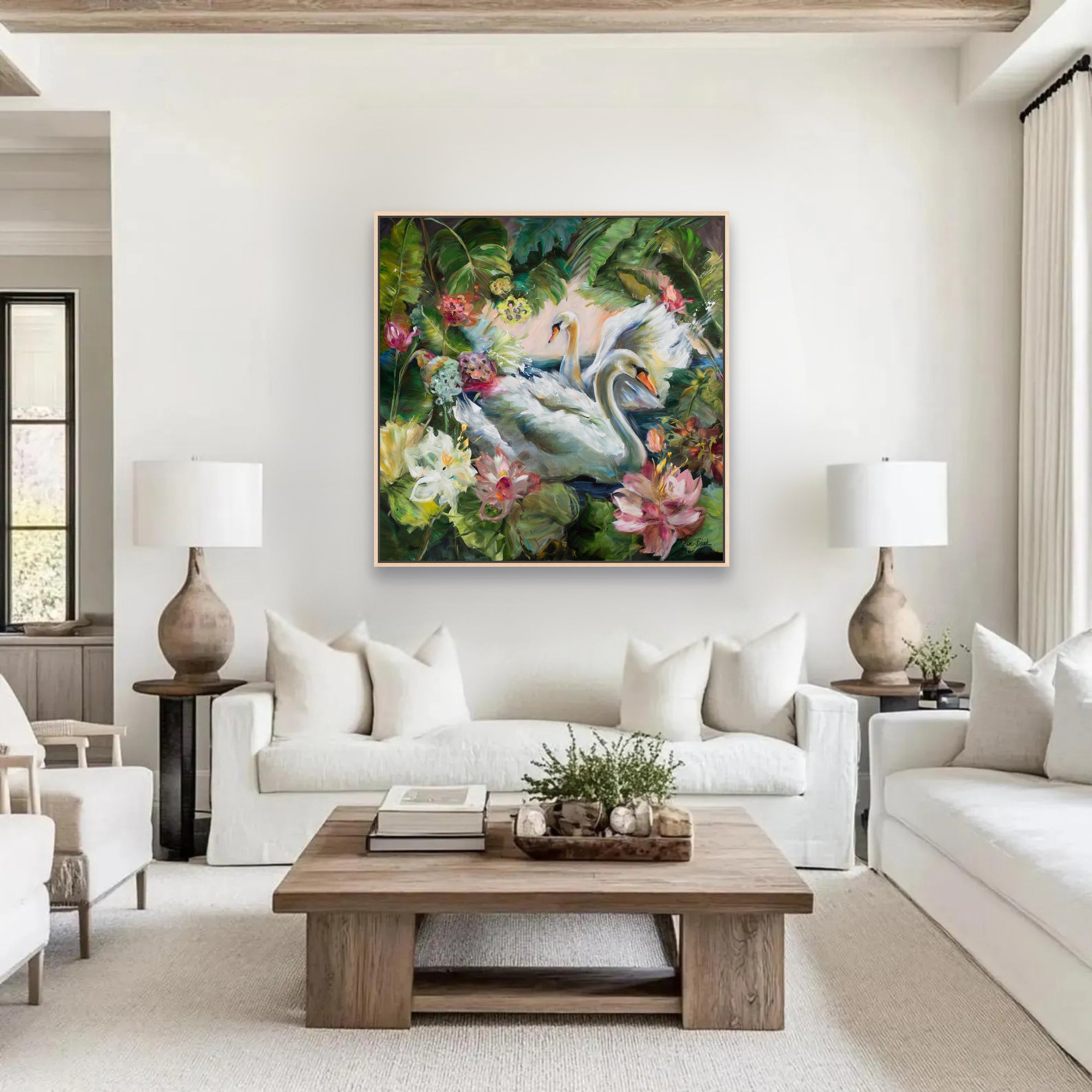 The Swans Print