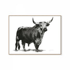 Nguni Bull Print