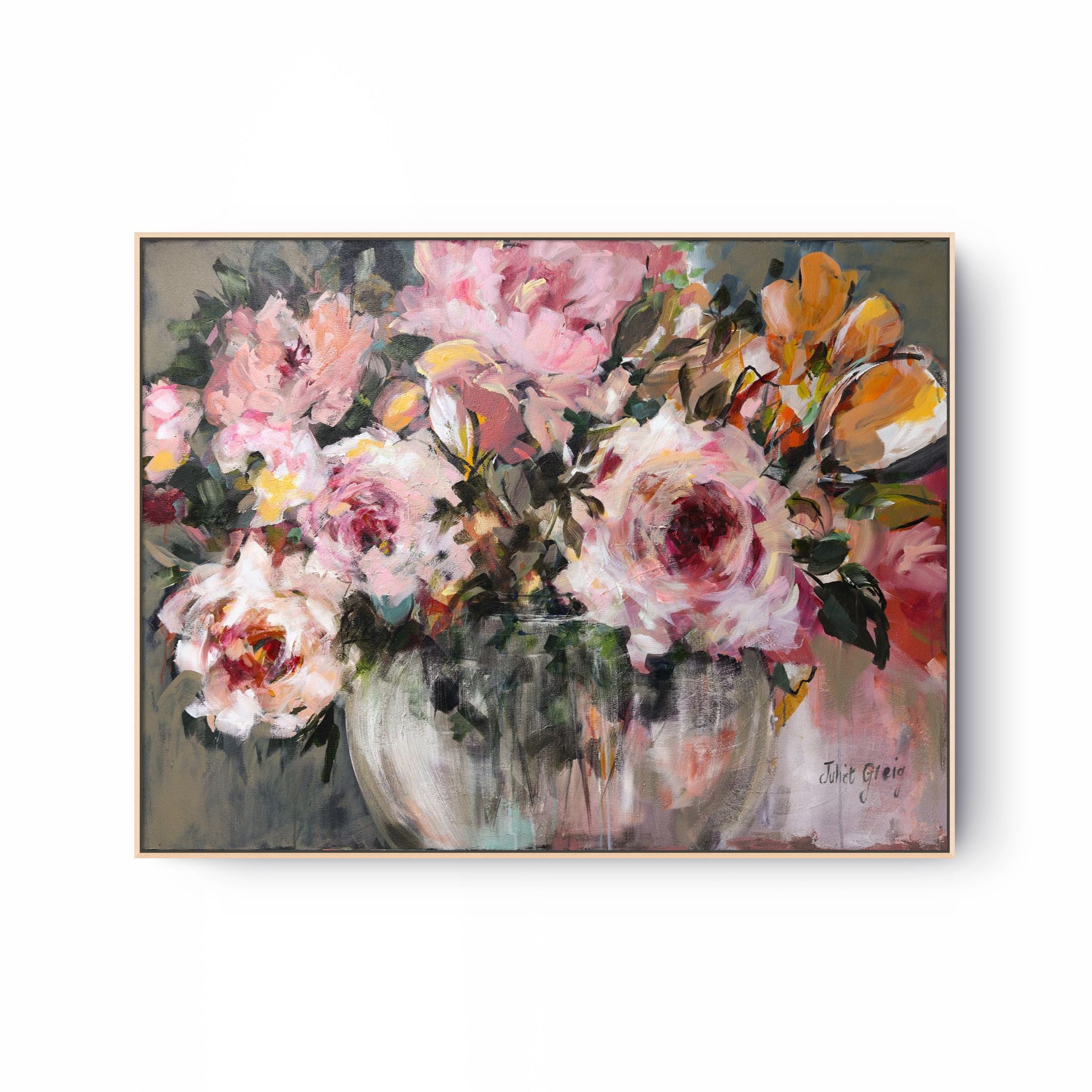 Pink Roses Print