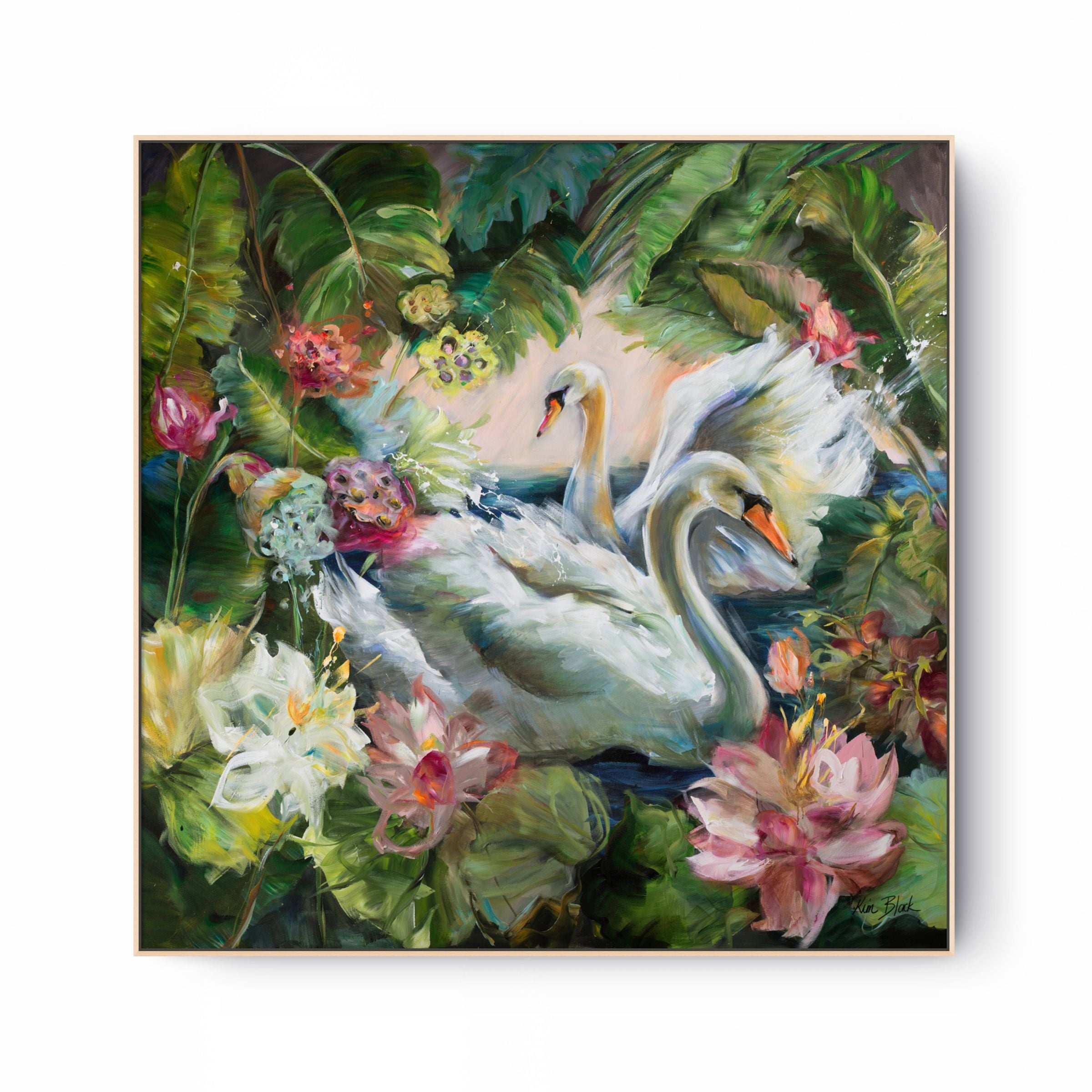 The Swans Print