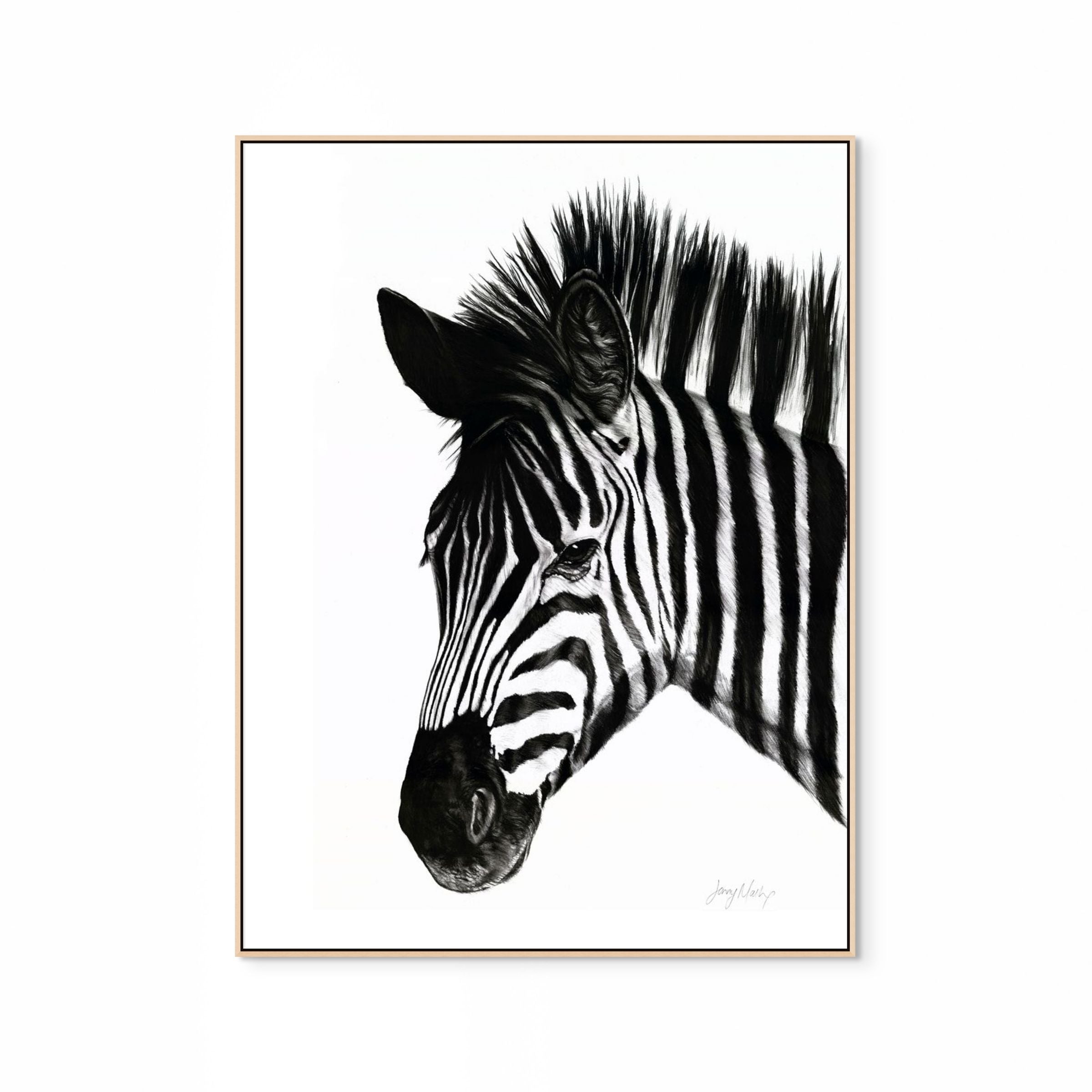 Zebra I Print