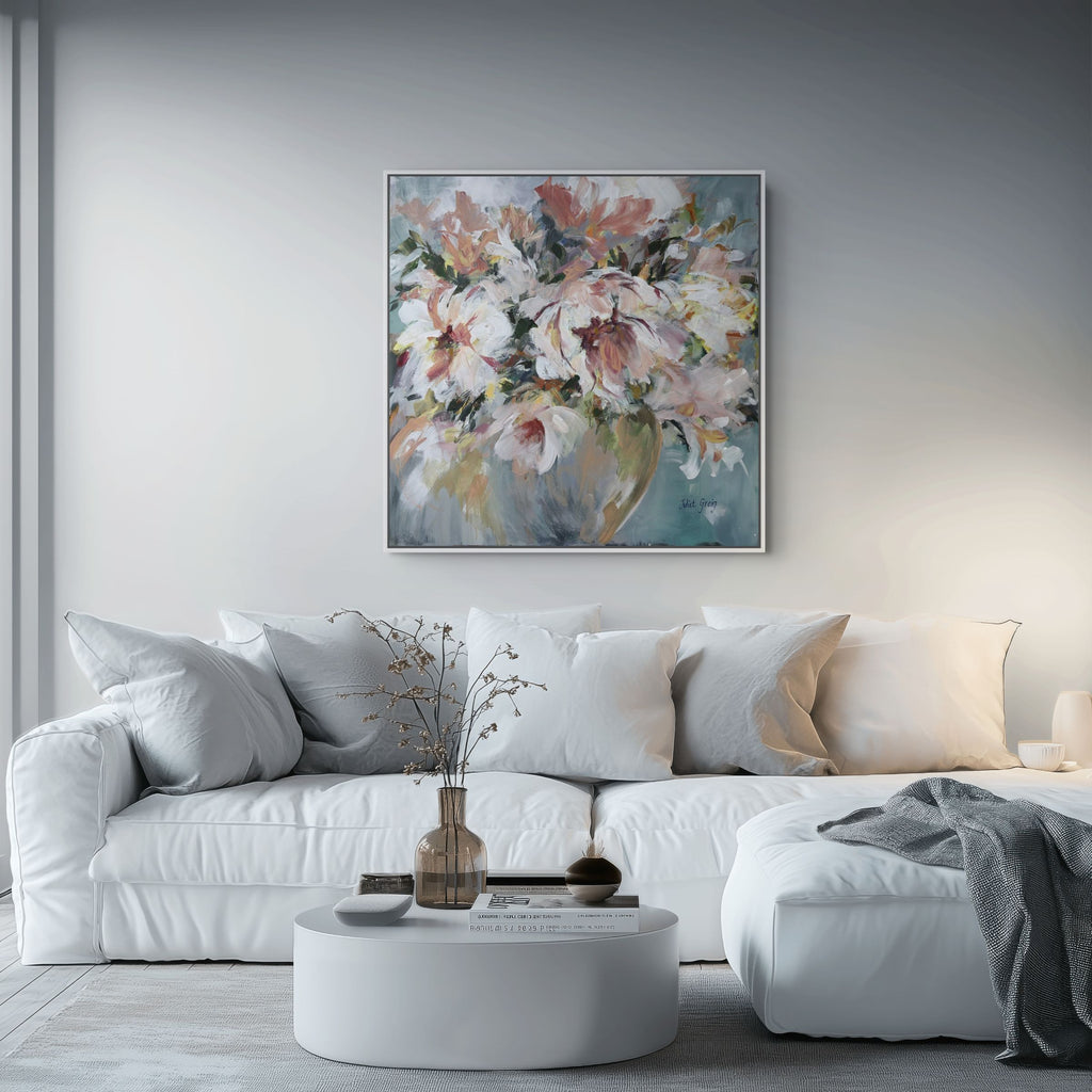 Pink Peonies Print