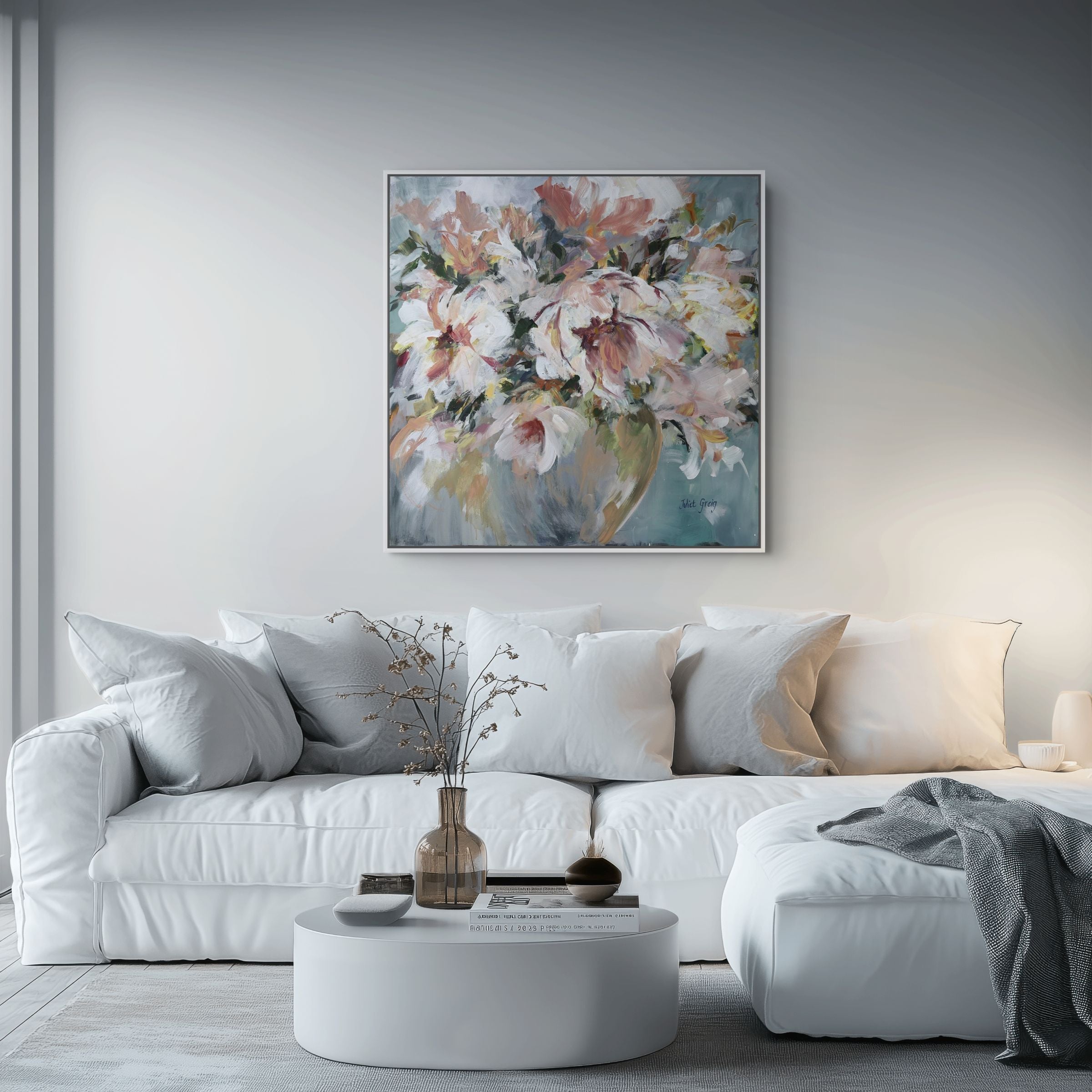 Pink Peonies Print
