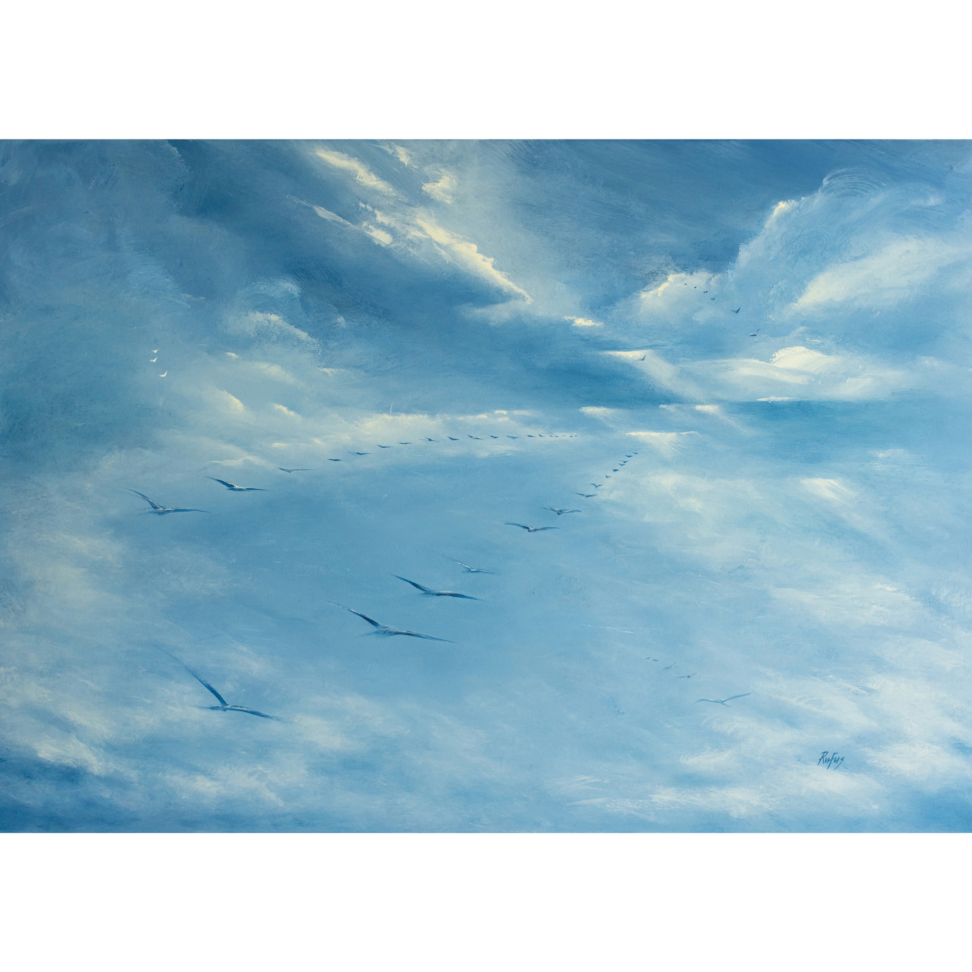 Cloud Song Print