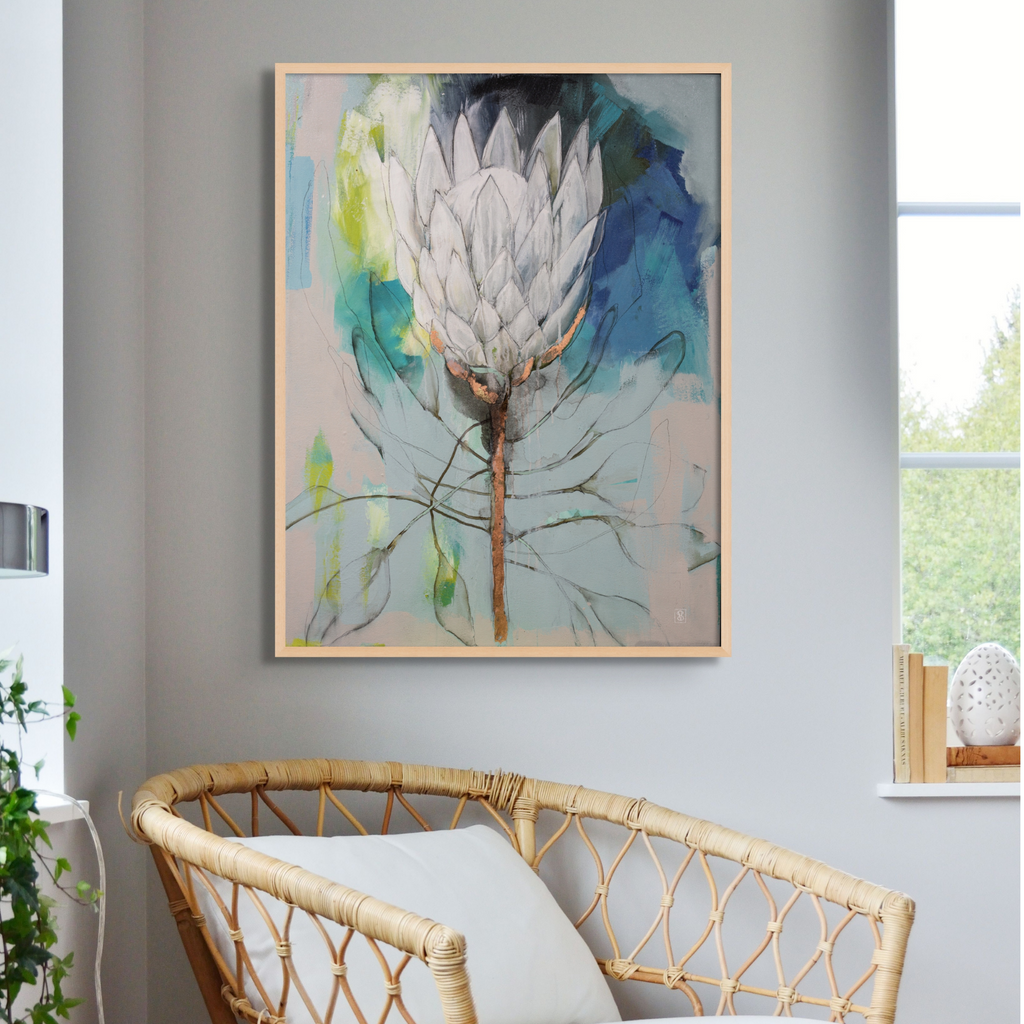 Courage Canvas Print on a Wall - Vicky Sanders - Ruthanne Collection