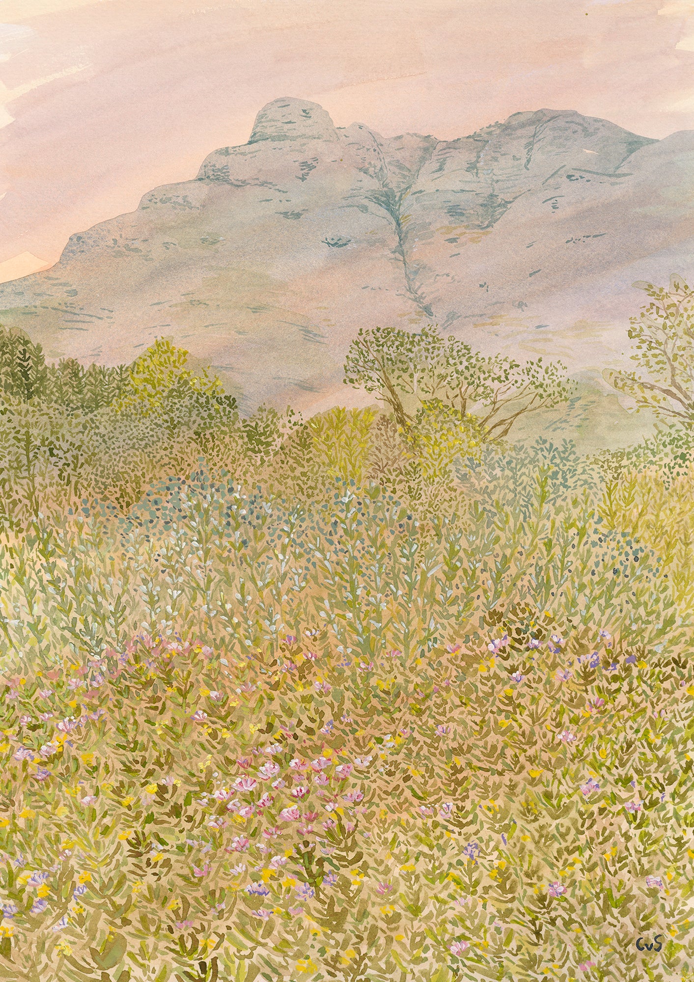 In The Stillness Print