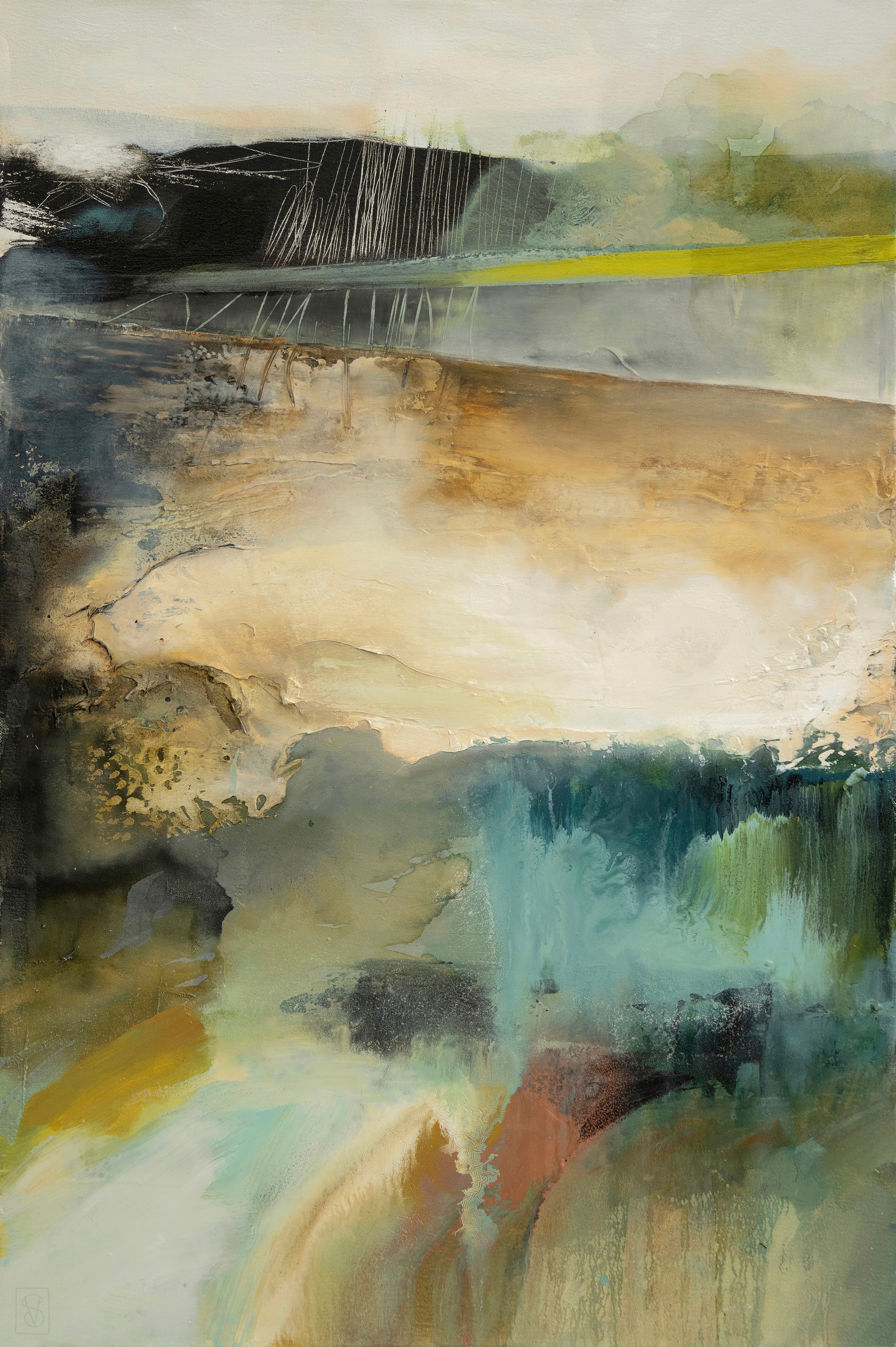 Misty Mountain I Print