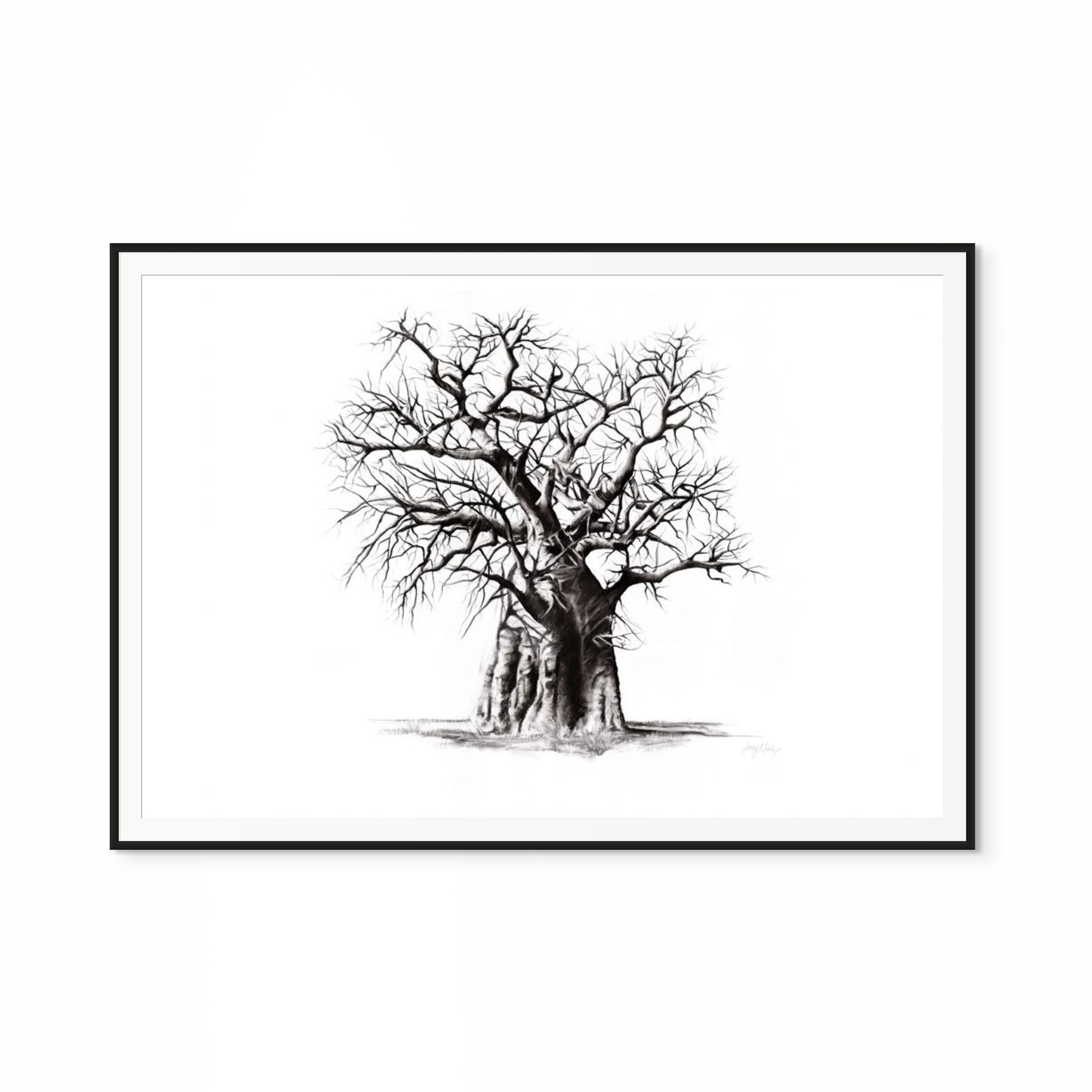 Baobab III Print
