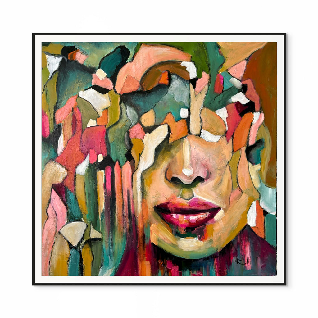 Beauty Fragmented Print