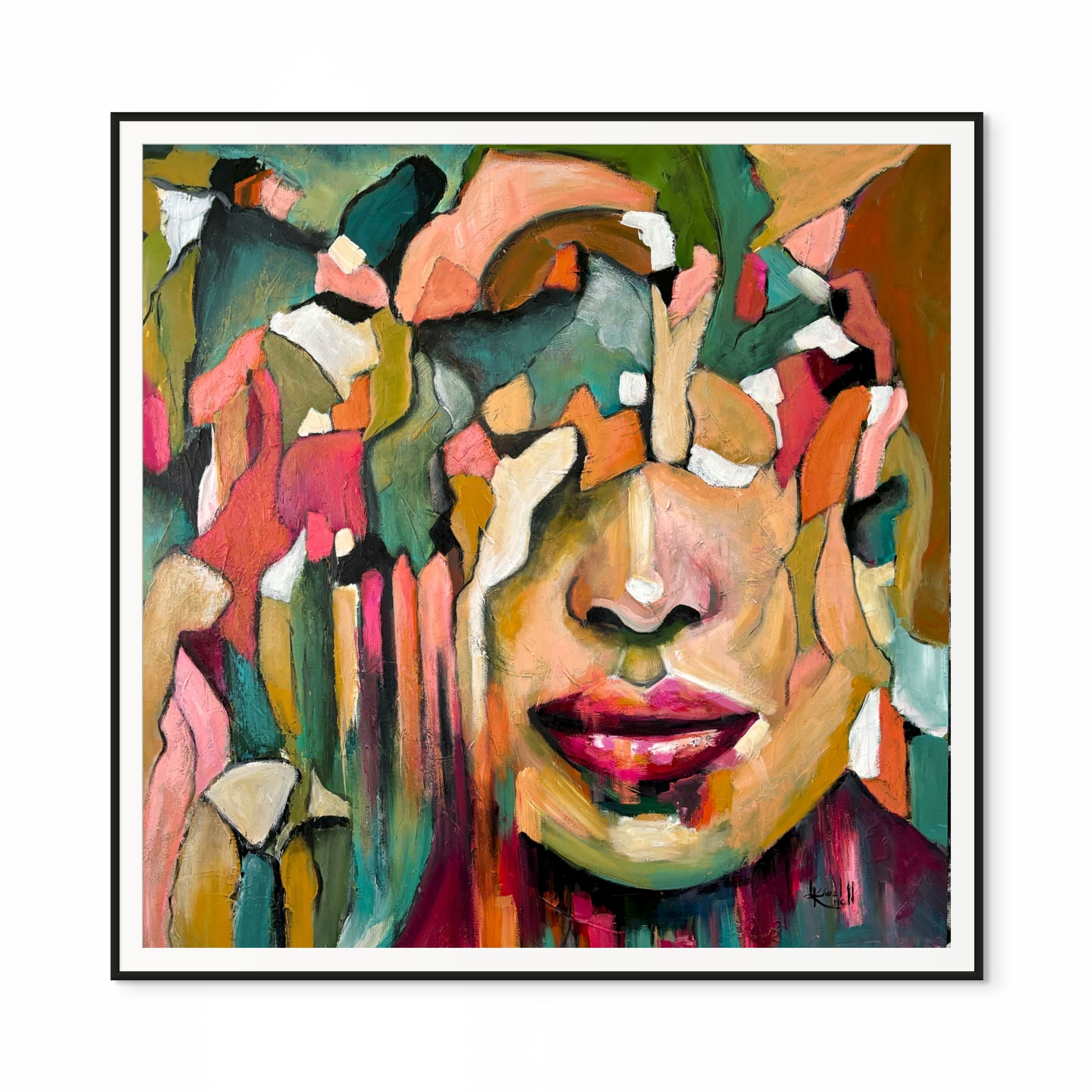 Beauty Fragmented Print