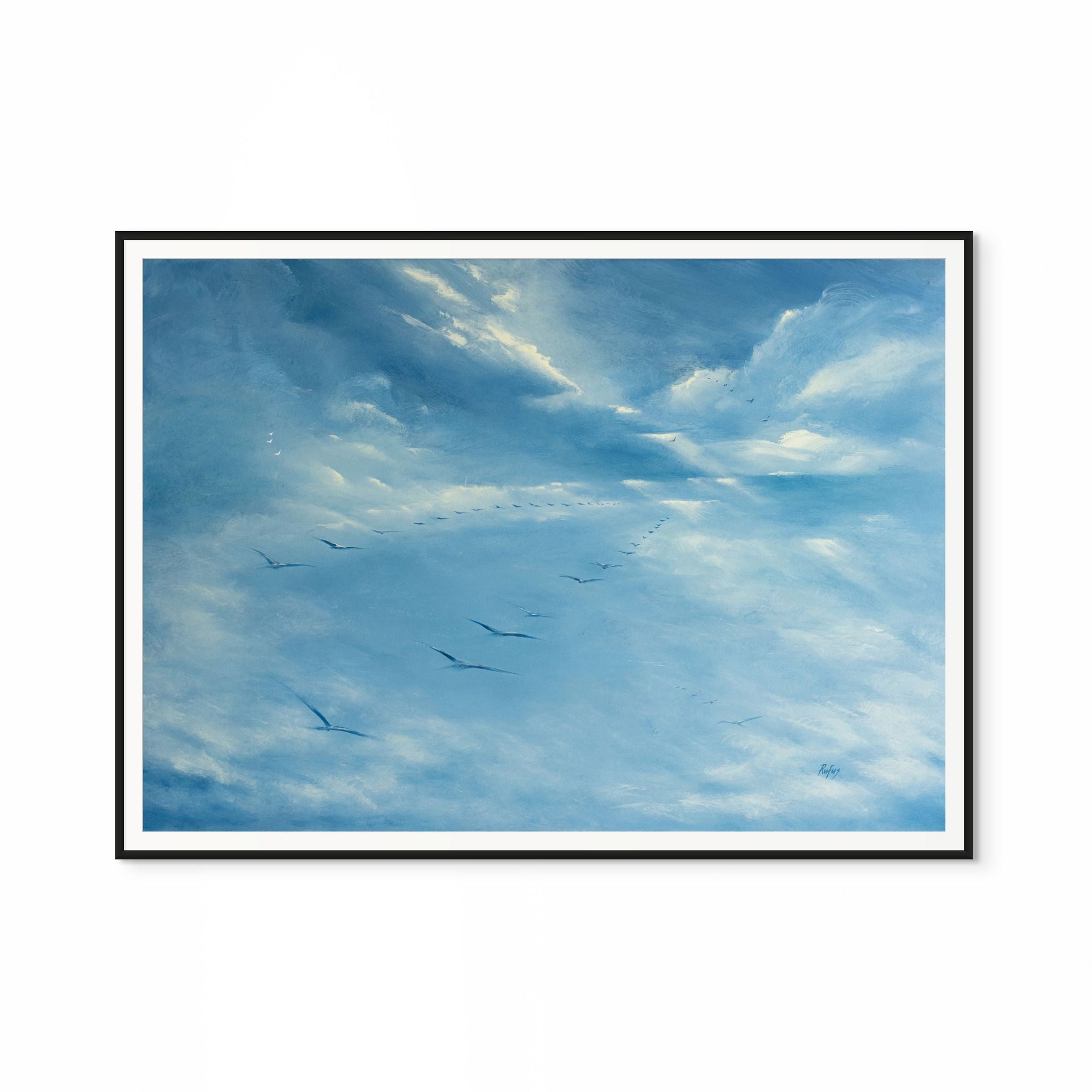 Cloud Song Print