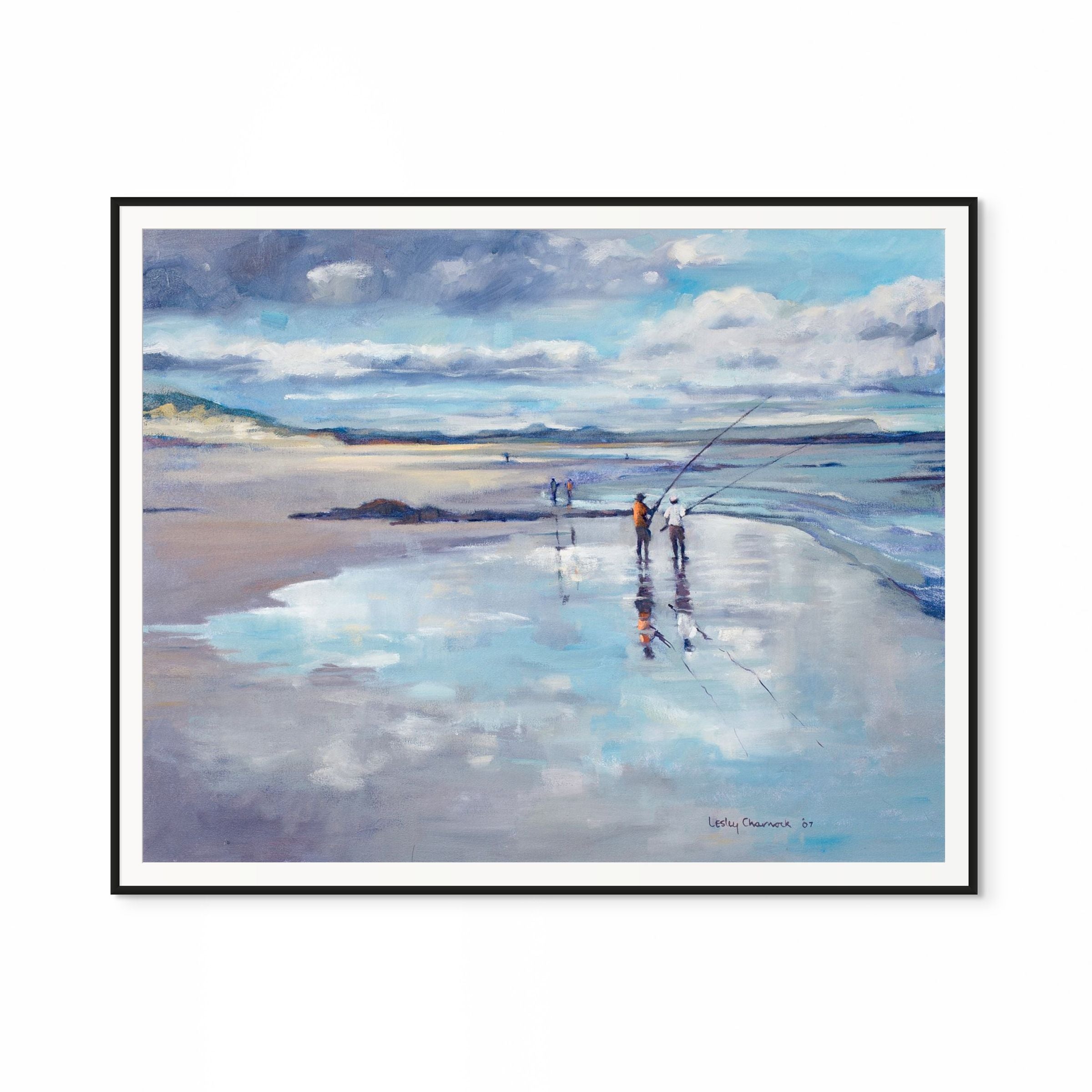 Fisherman's Reflections Print