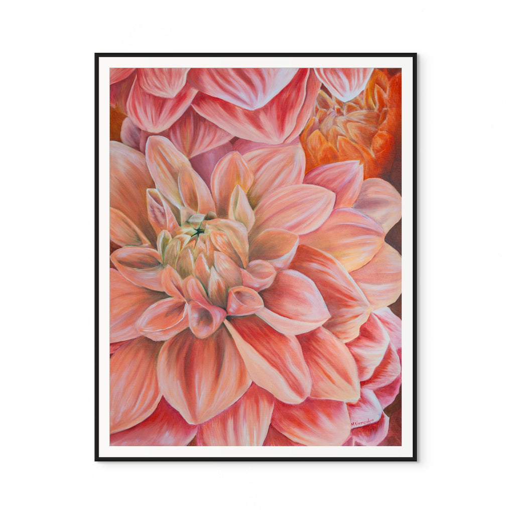 Fiery Bloom Print