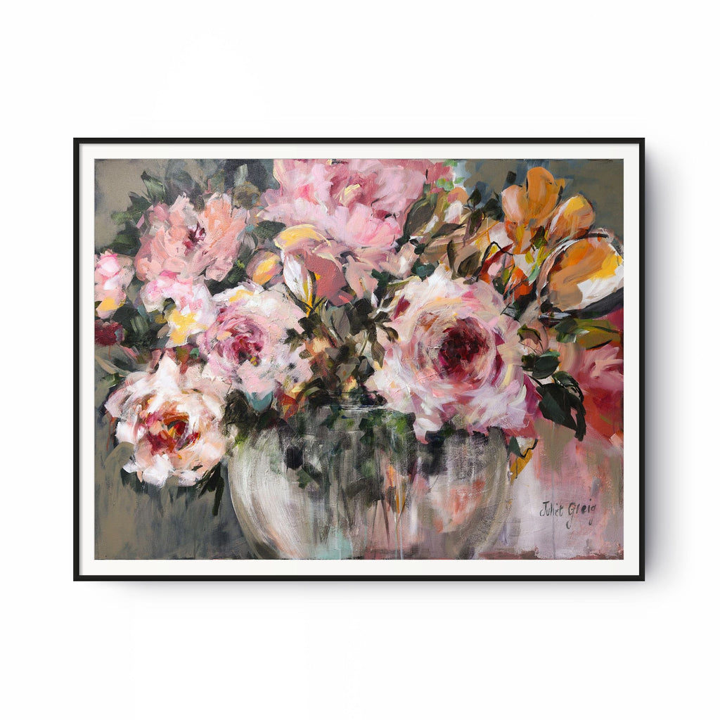Pink Roses Print