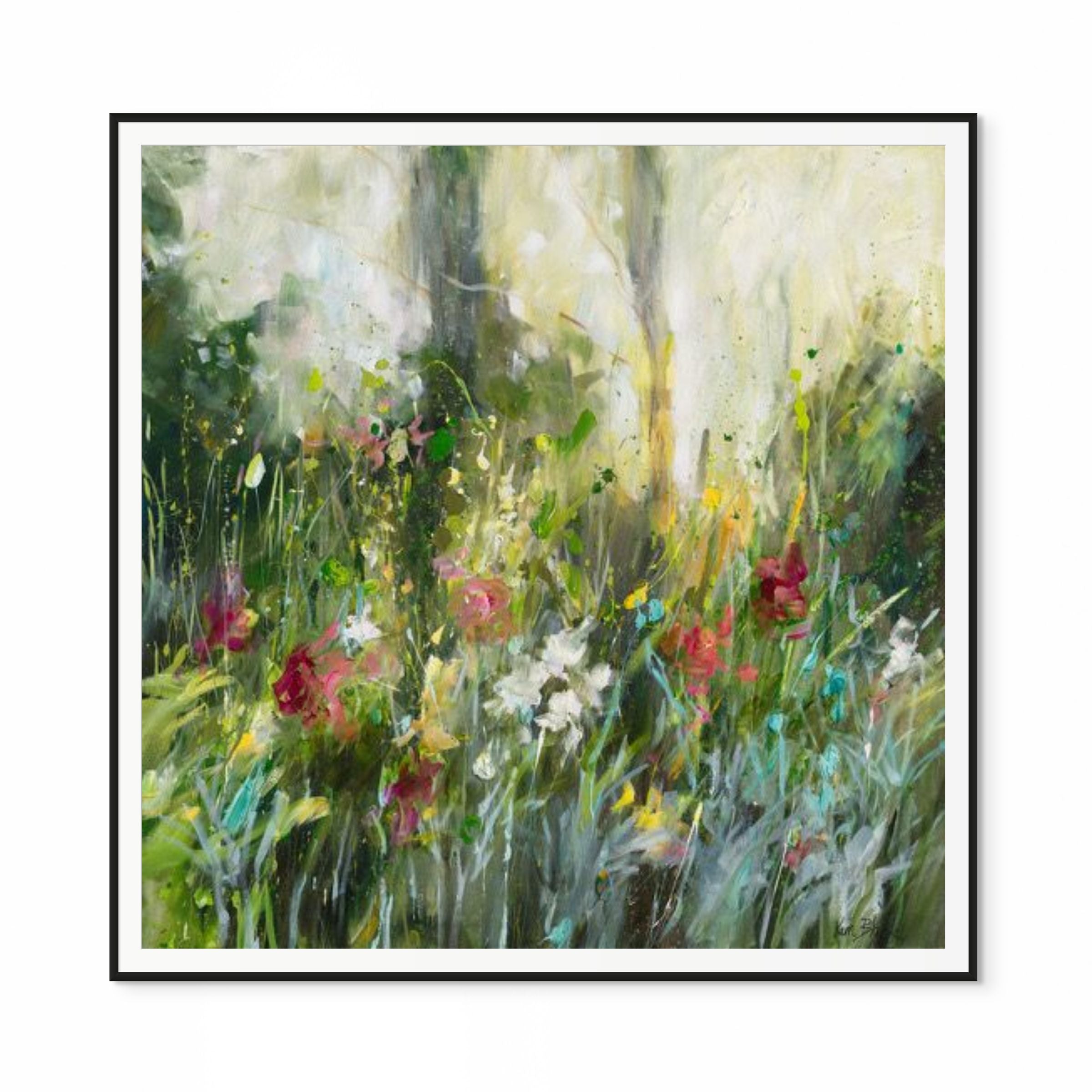 She Found Herself In The Garden Print