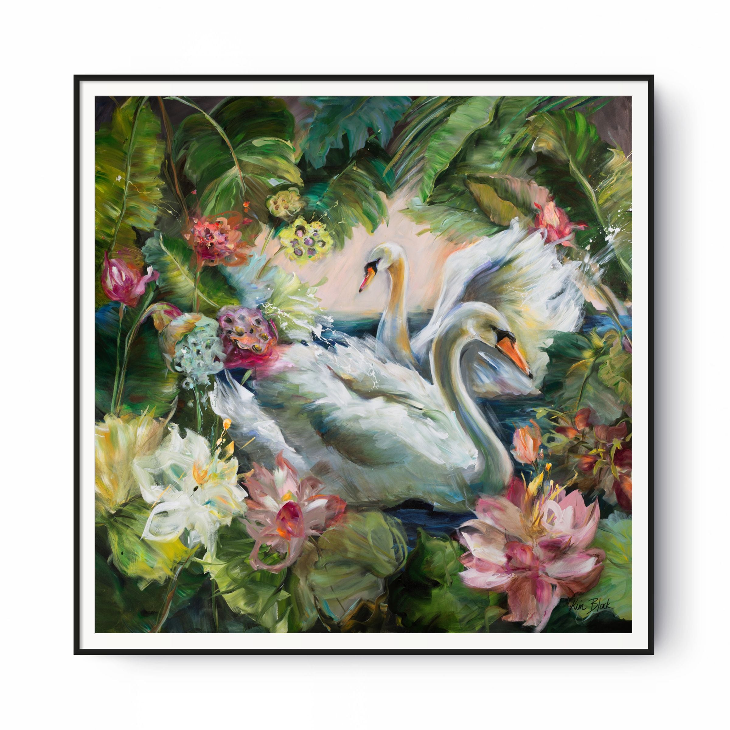 The Swans Print