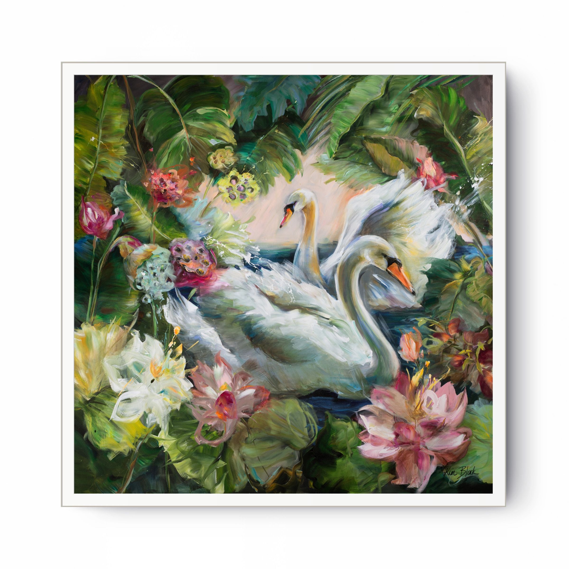 The Swans Print
