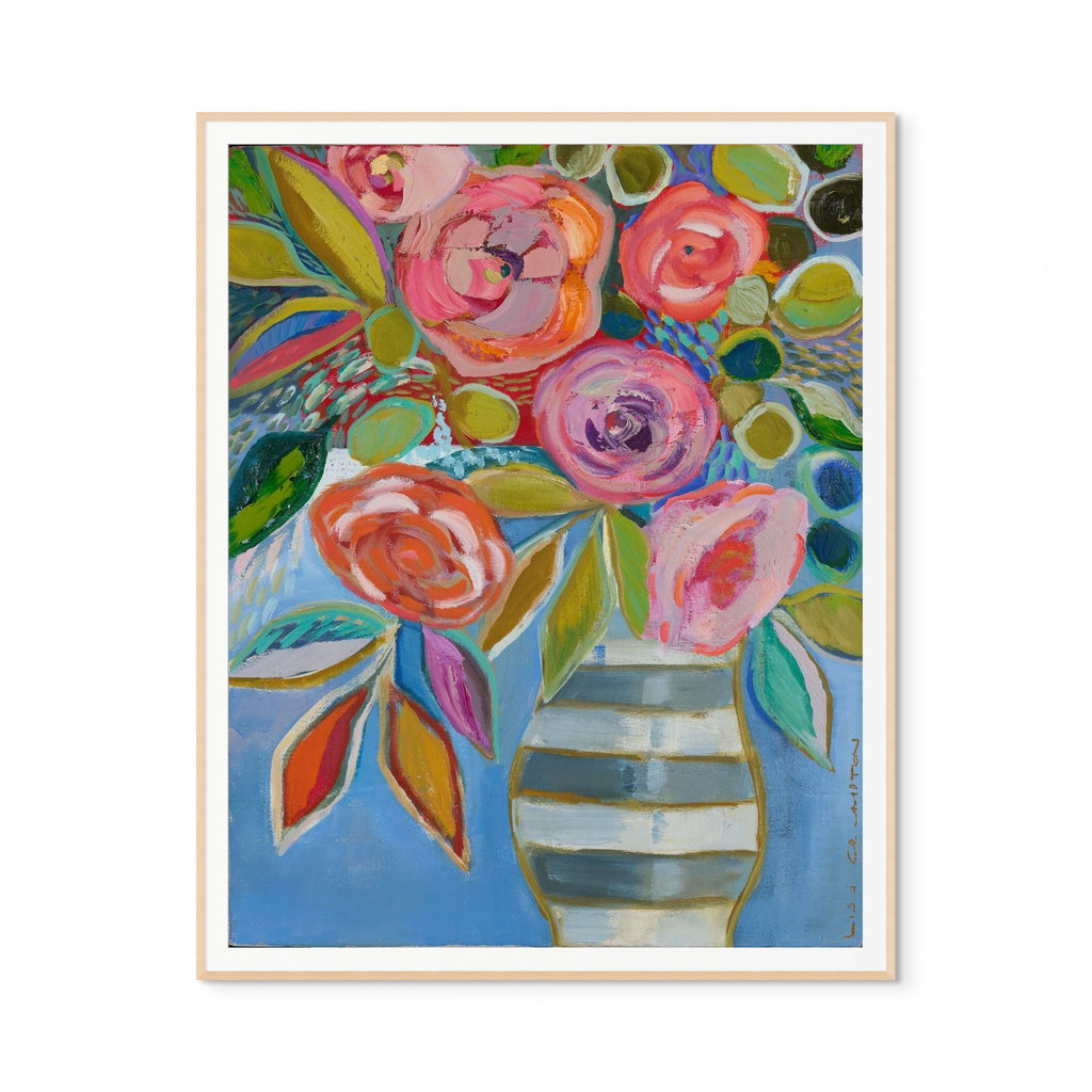 Bright Floral II Print