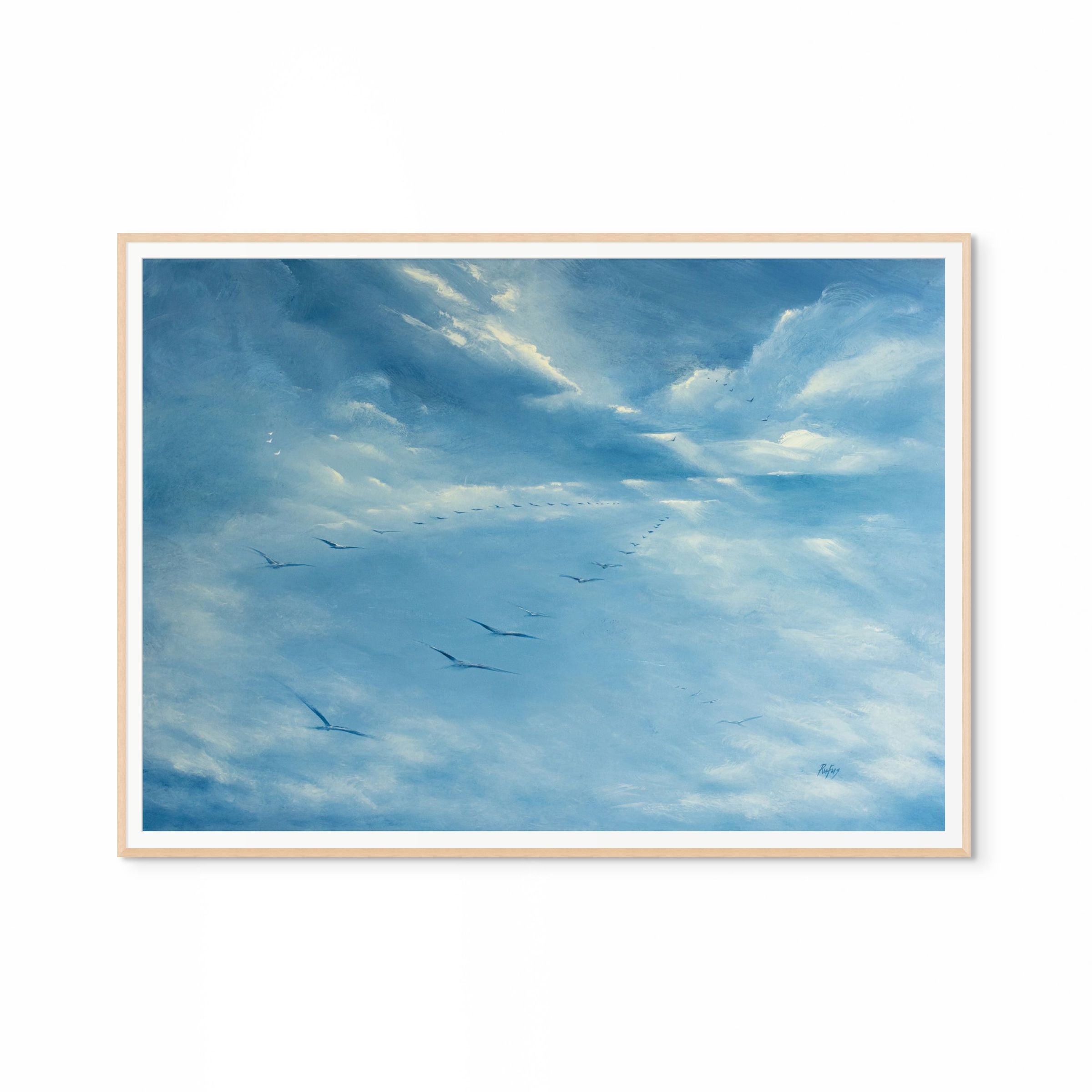 Cloud Song Print