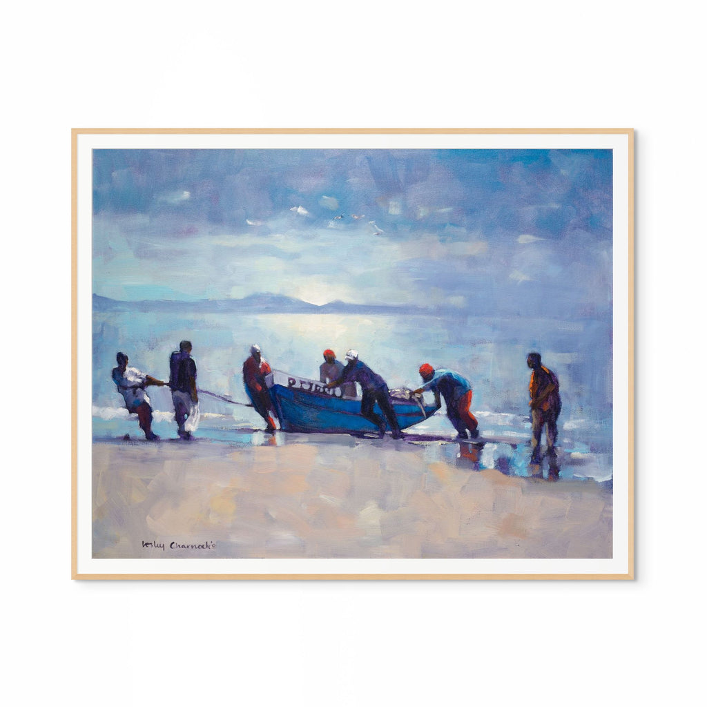 Dawn Trek Fishing Print
