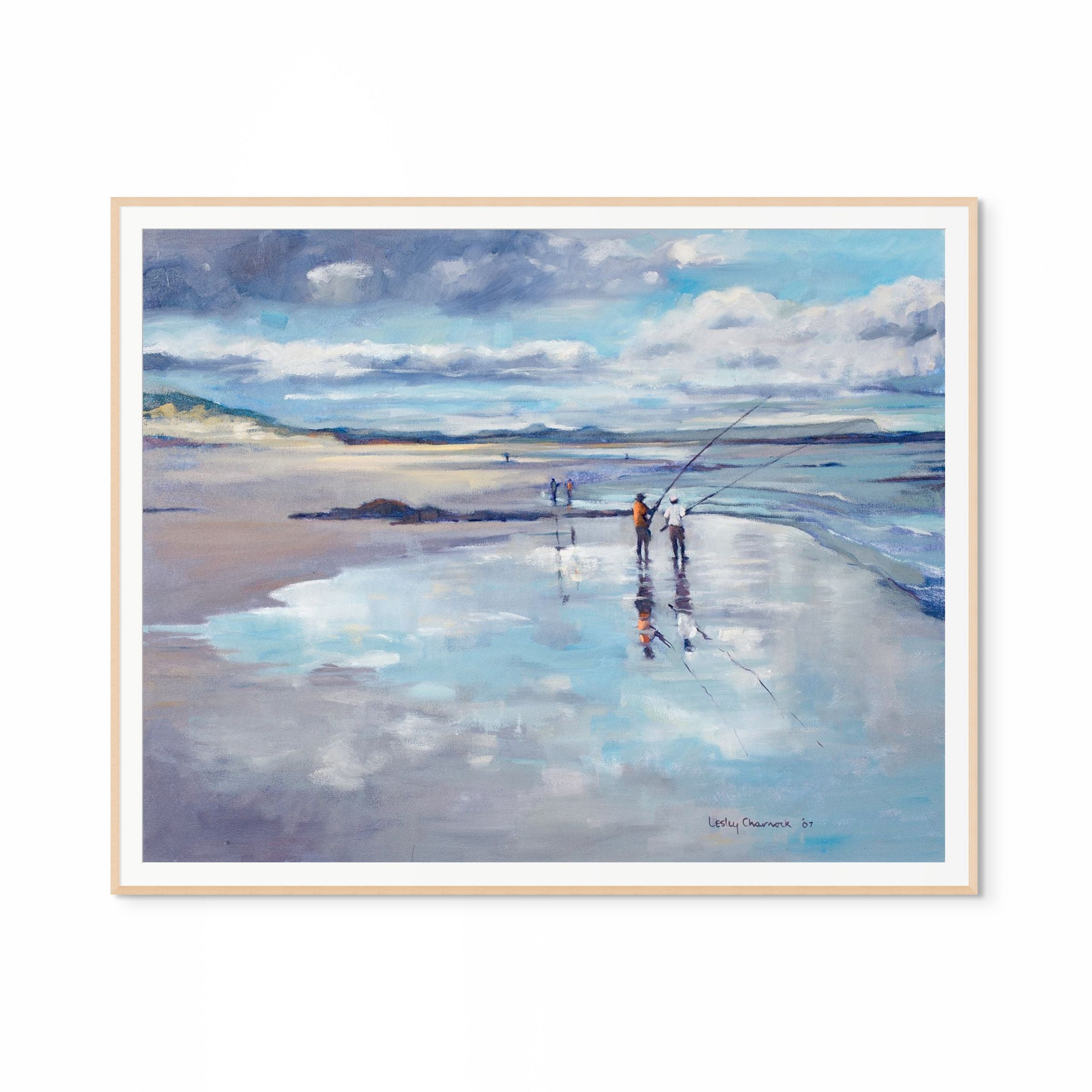 Fisherman's Reflections Print