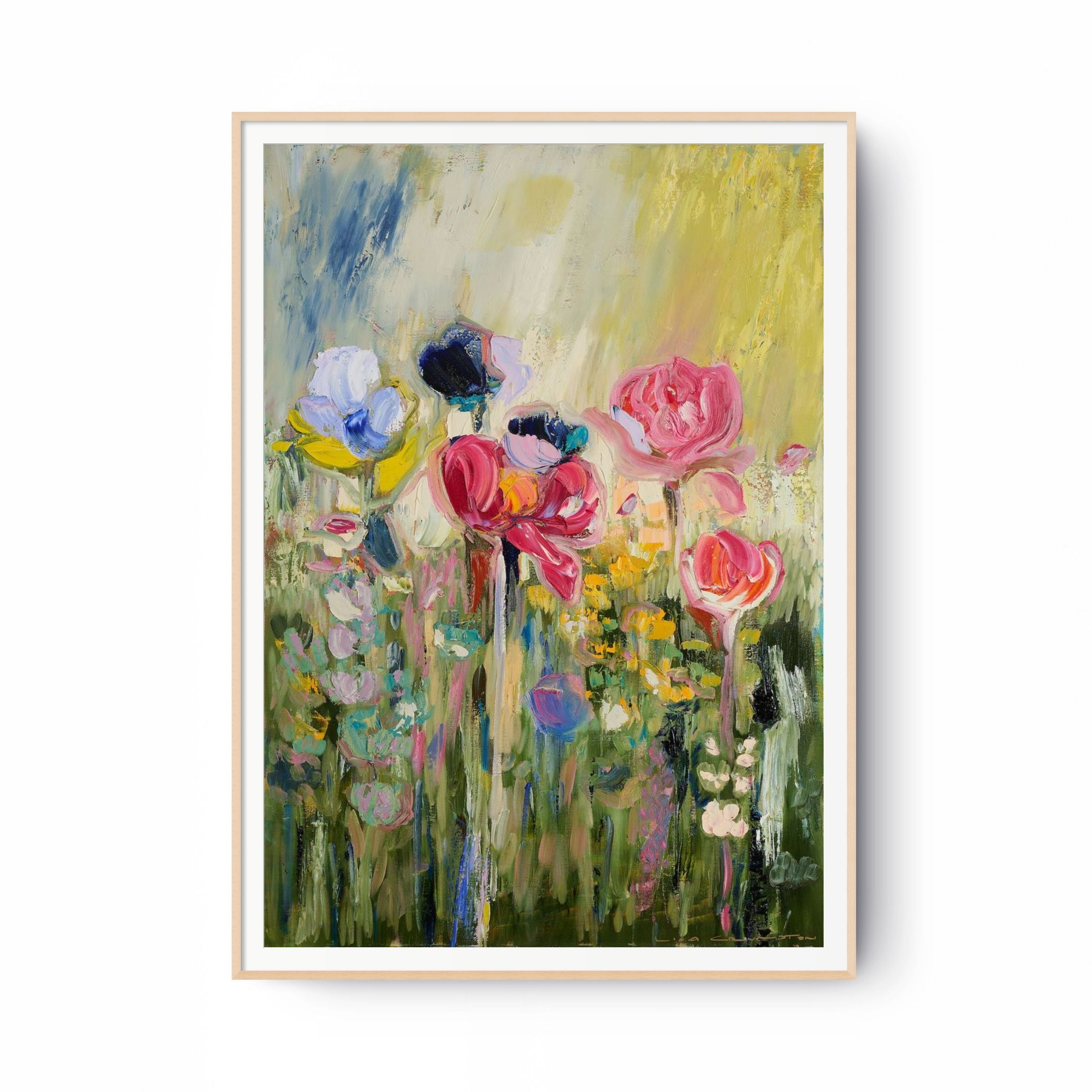 God Makes Things Grow Print