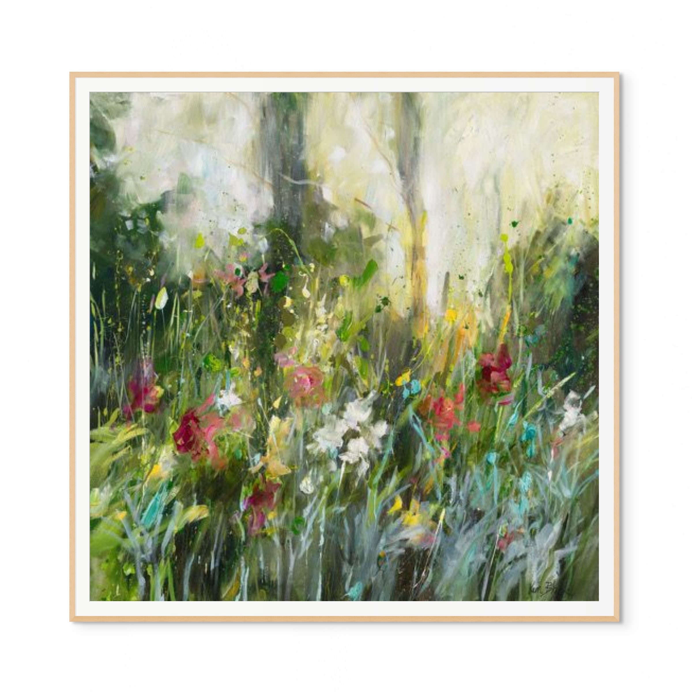 She Found Herself In The Garden Print